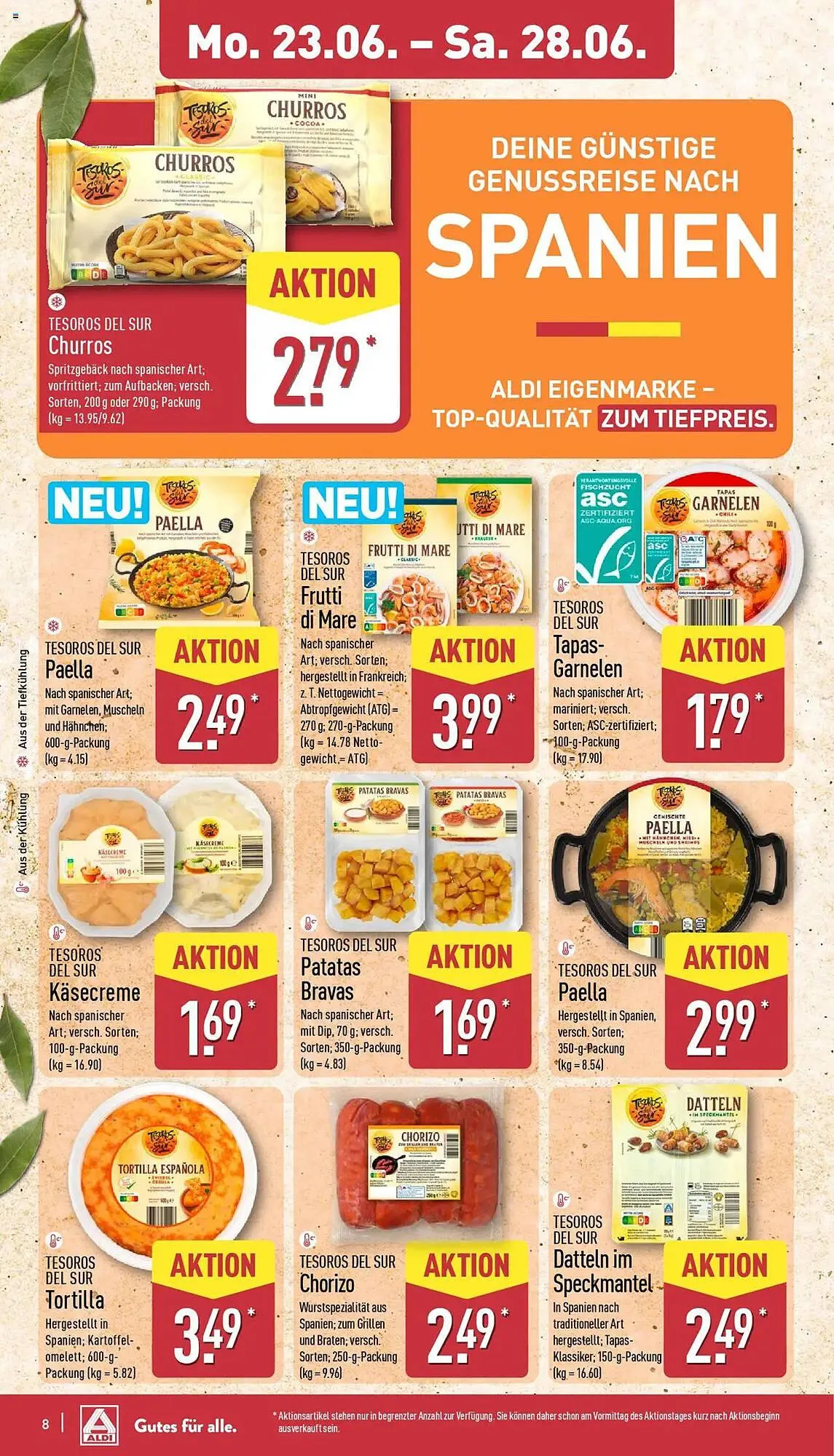 Aldi Nord Prospekt von 23. Juni bis 28. Juni 2025 - Prospekt seite 12
