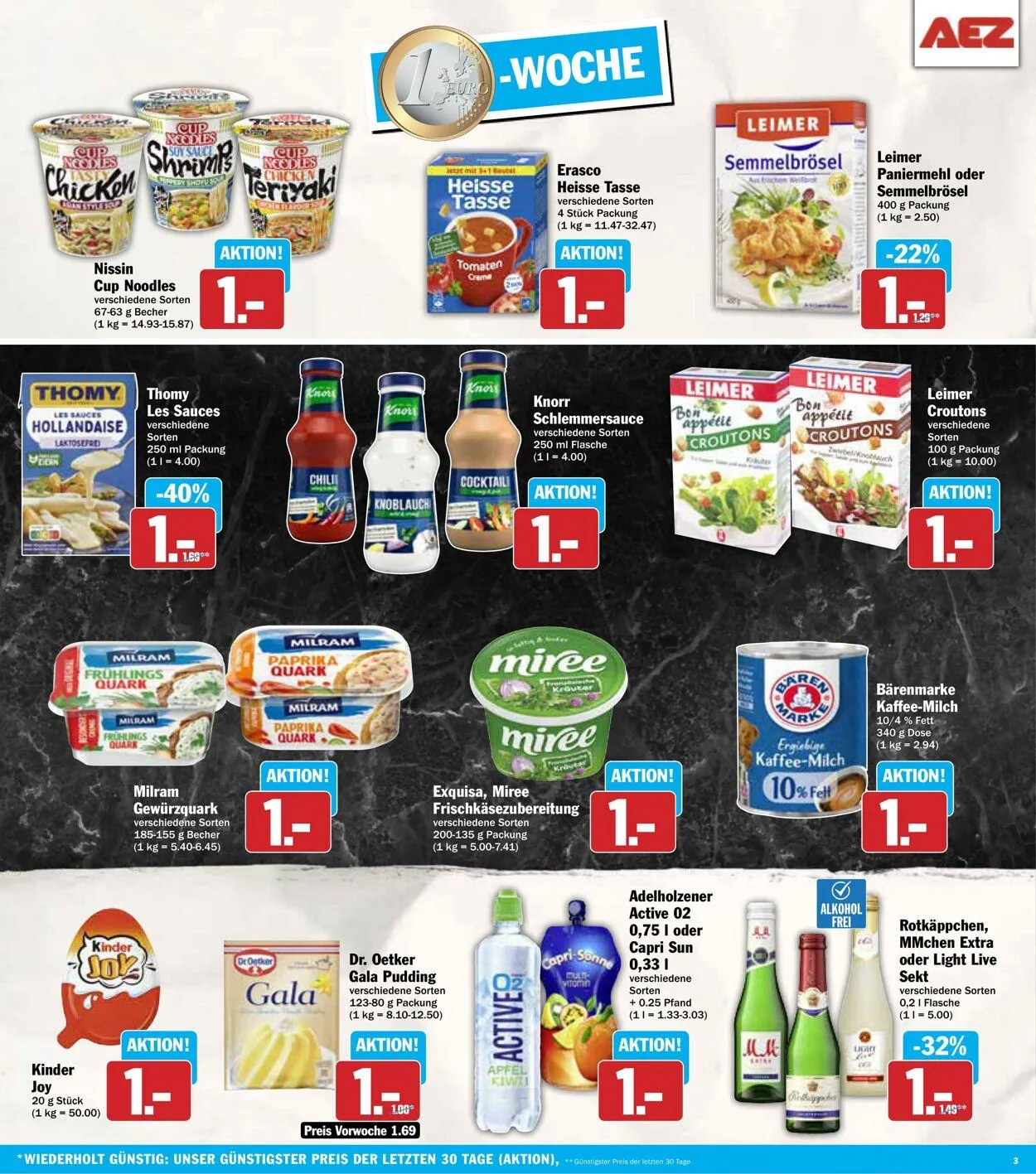 AEZ Aktueller Prospekt von 7. Juli bis 12. Juli 2025 - Prospekt seite 3
