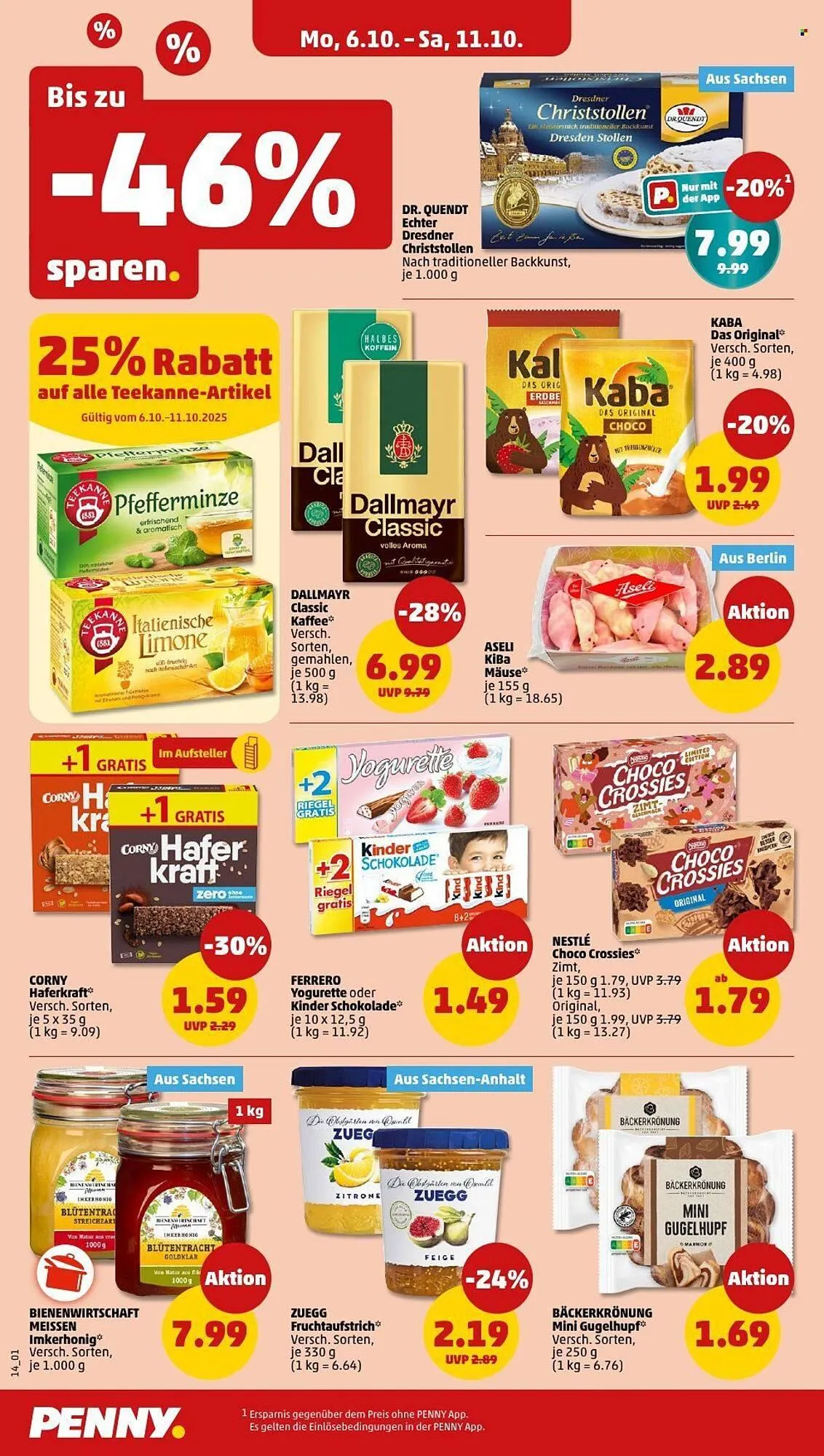 PENNY Prospekt von 6. Oktober bis 11. Oktober 2025 - Prospekt seite 16