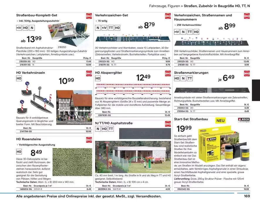 Modellbahn Katalog von 29. Oktober bis 31. Dezember 2025 - Prospekt seite 171