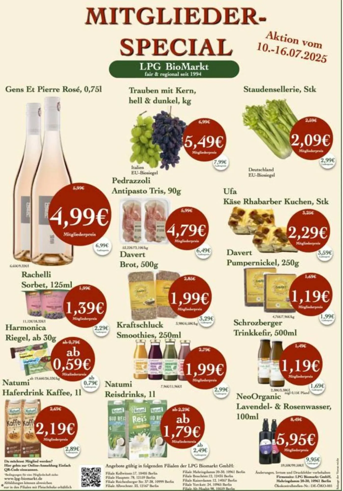 LPG Biomarkt Prospekt - 1