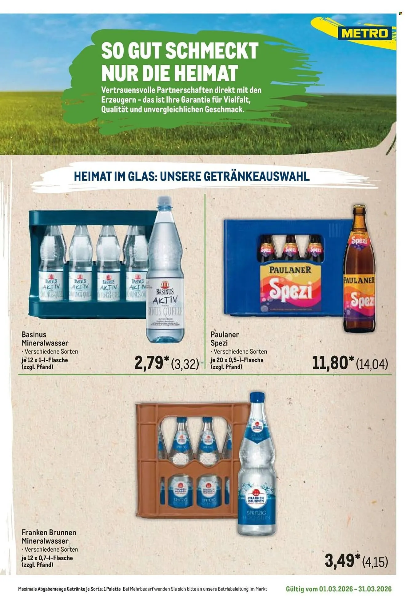 METRO Prospekt von 1. März bis 31. März 2026 - Prospekt seite 87