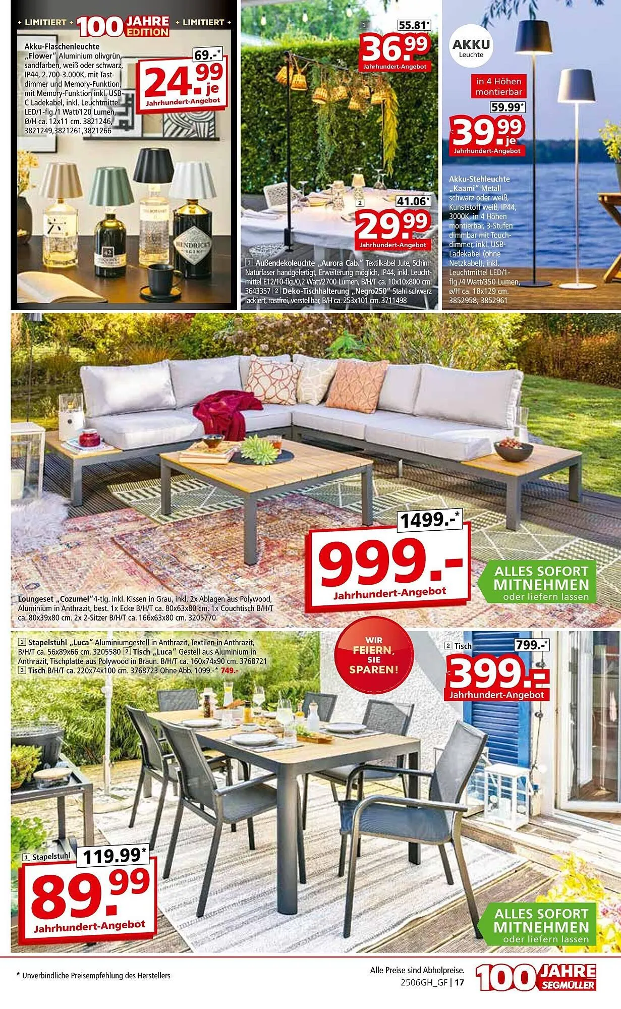 Segmüller Prospekt von 7. Juni bis 28. Juni 2025 - Prospekt seite 27