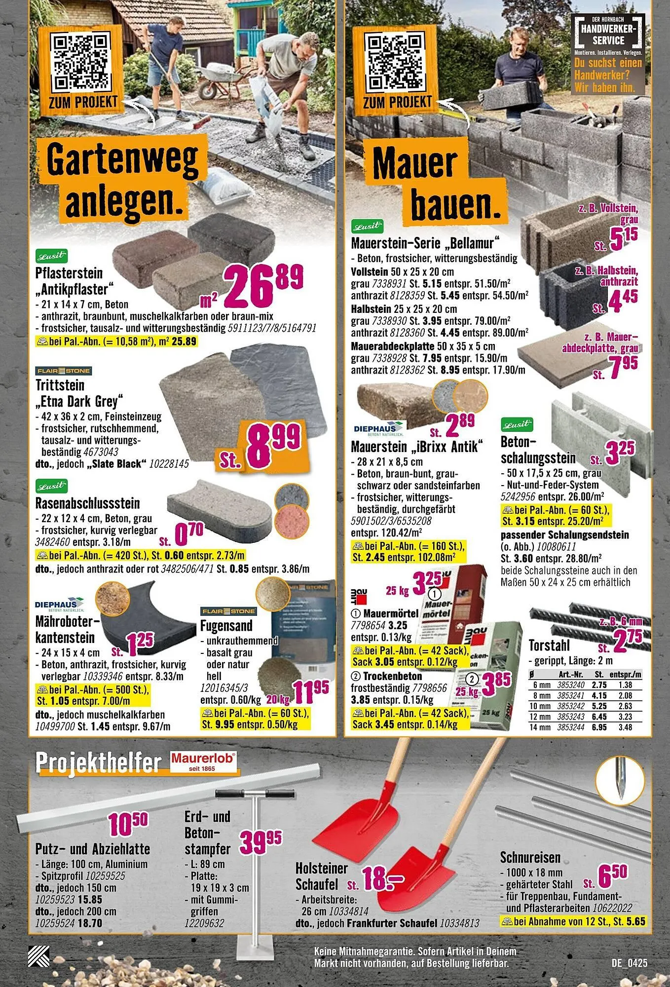 Hornbach Prospekt von 9. April bis 6. Mai 2025 - Prospekt seite 8