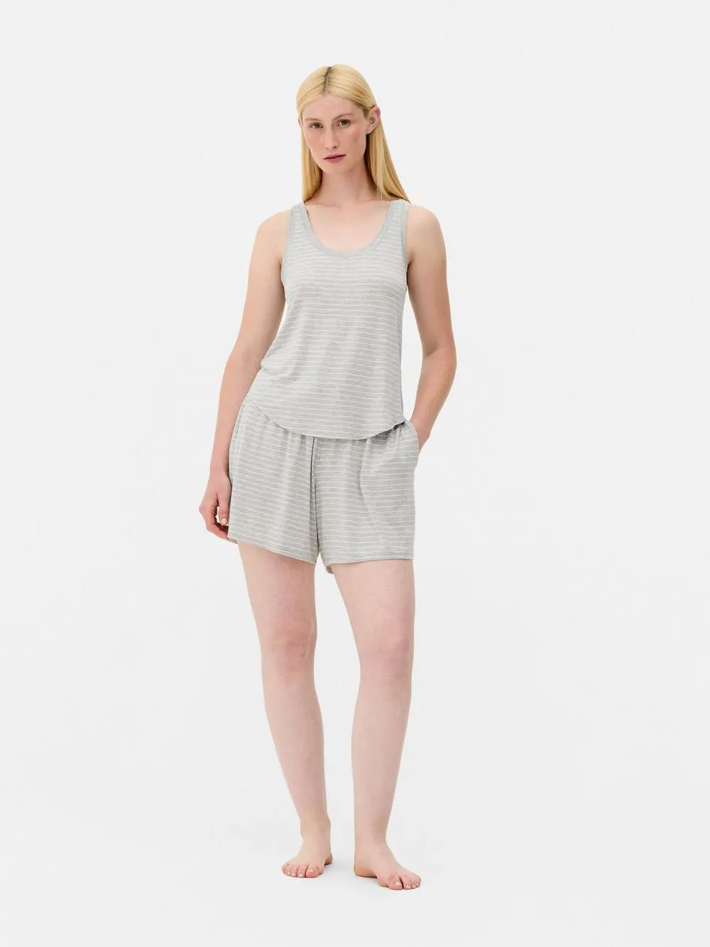 Schlafanzug-Trägertop aus Modal