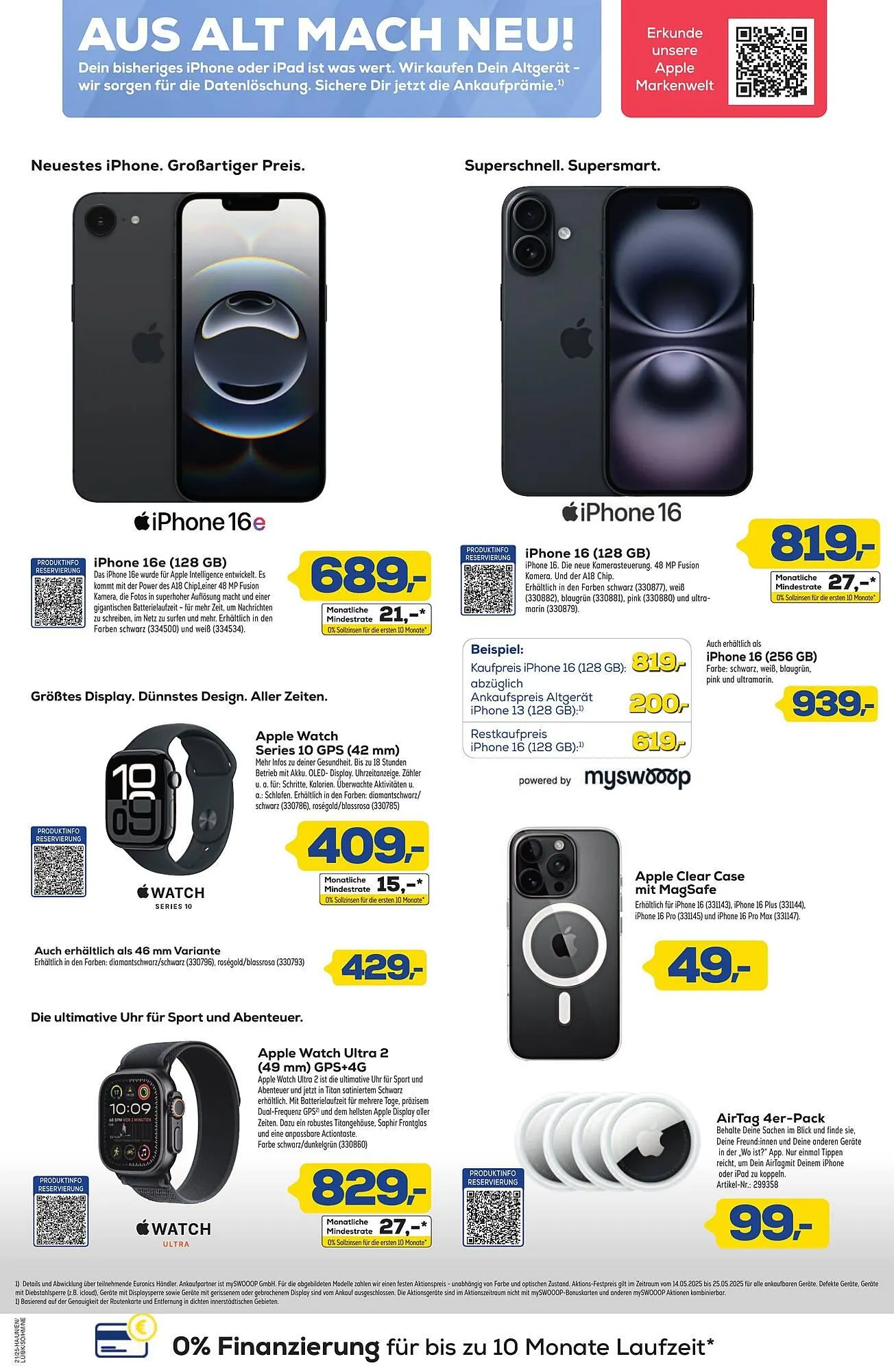 Euronics Berlet Prospekt von 15. Mai bis 23. Mai 2025 - Prospekt seite 10