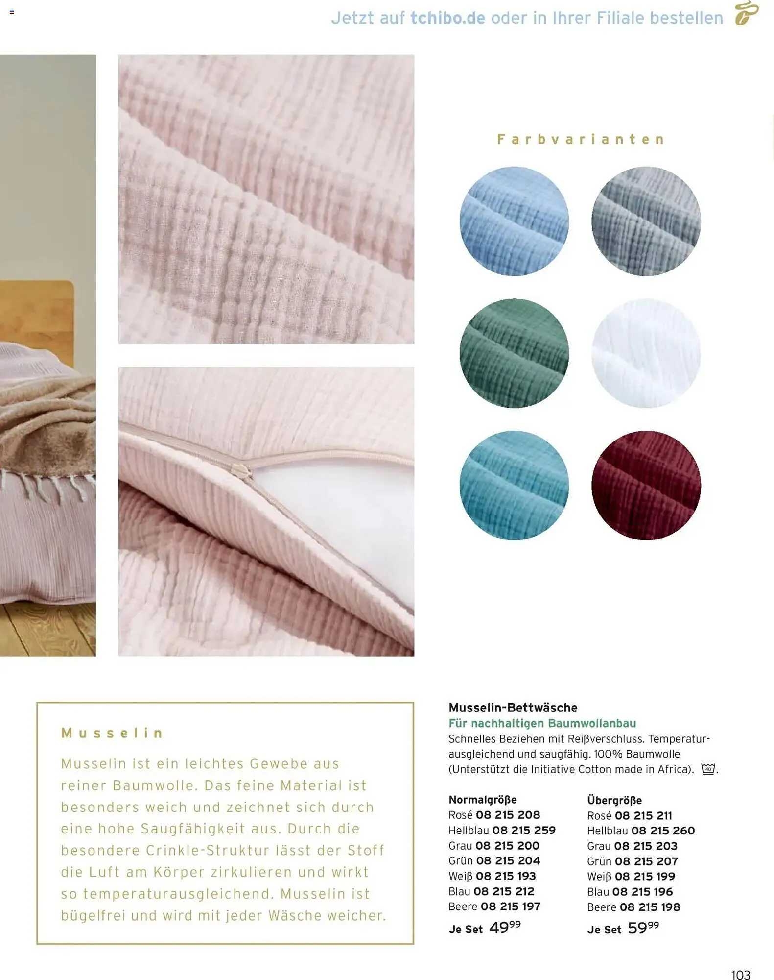 Tchibo Prospekt von 1. Januar bis 31. Januar 2026 - Prospekt seite 103