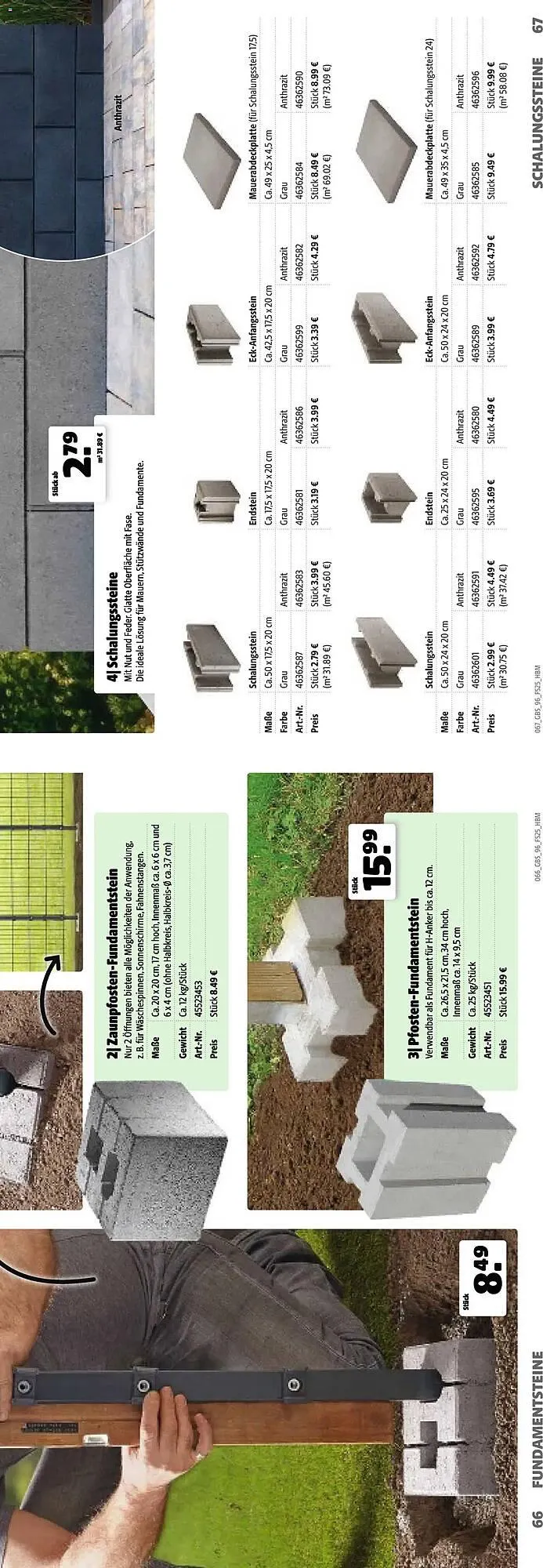 Hagebau Prospekt von 2. März bis 31. Dezember 2025 - Prospekt seite 67