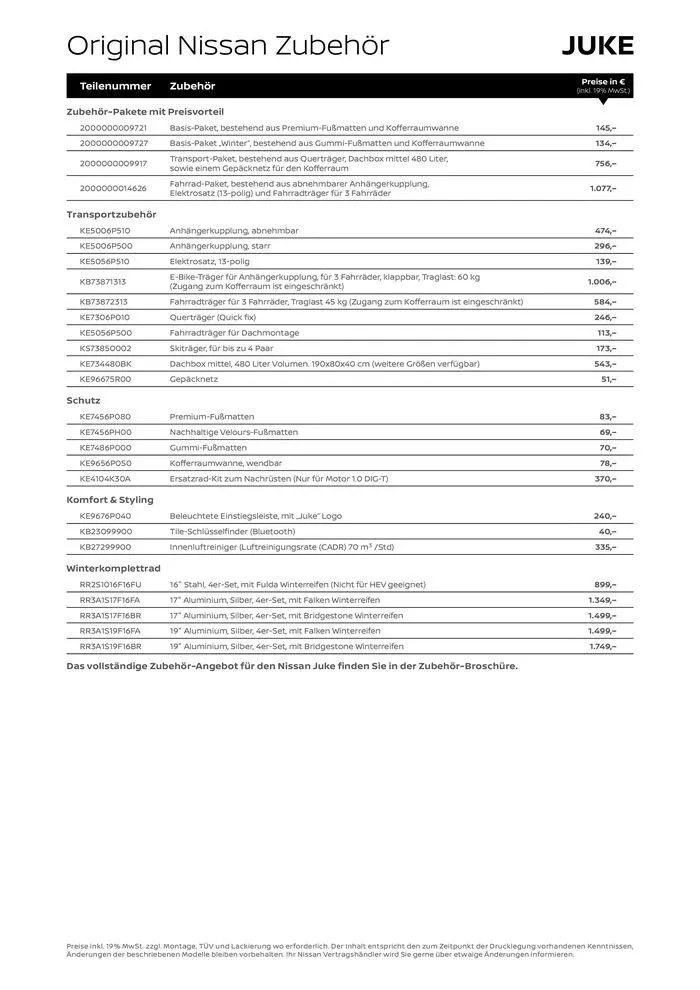 Neuer Juke von 30. April bis 30. April 2025 - Prospekt seite 7