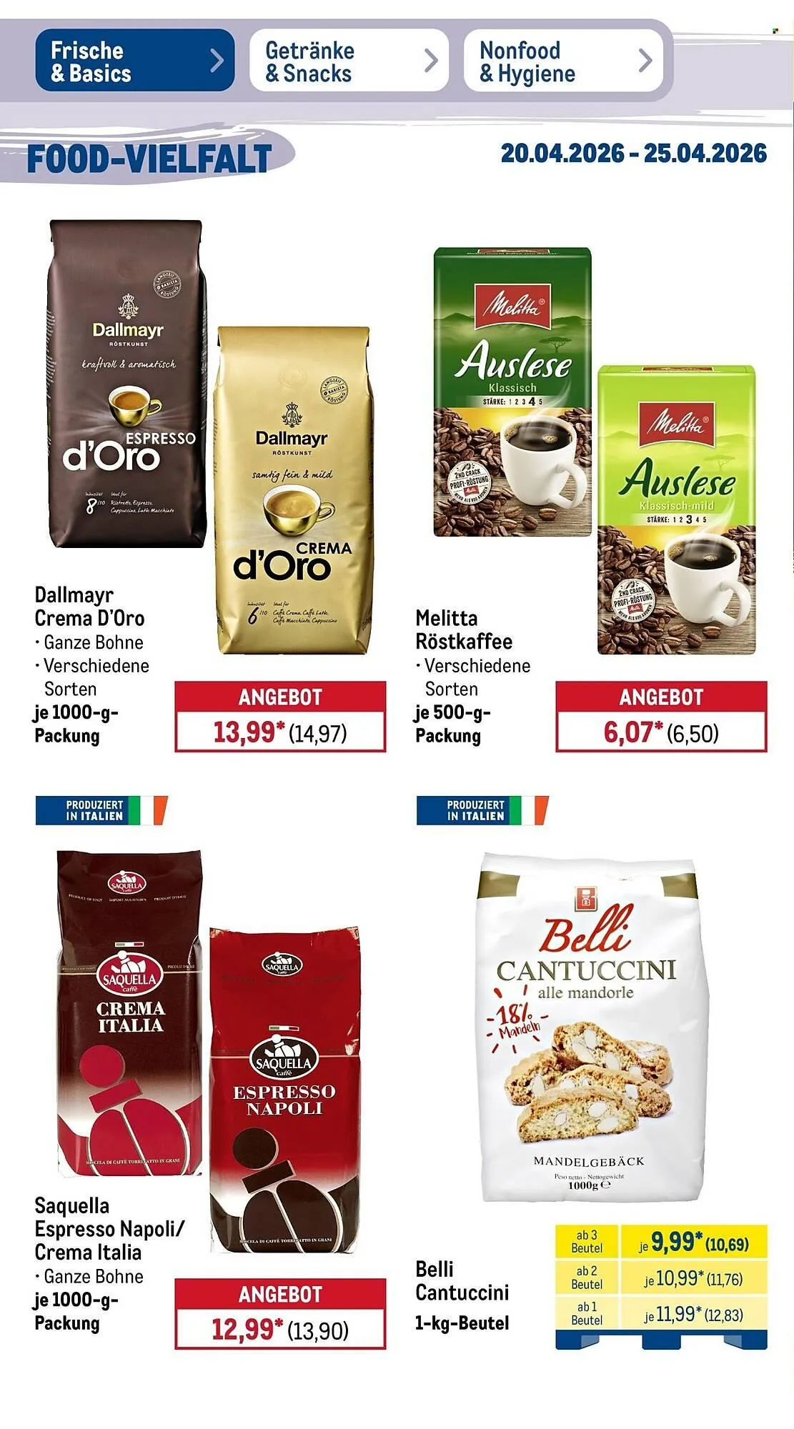 METRO Prospekt von 20. April bis 25. April 2026 - Prospekt seite 22