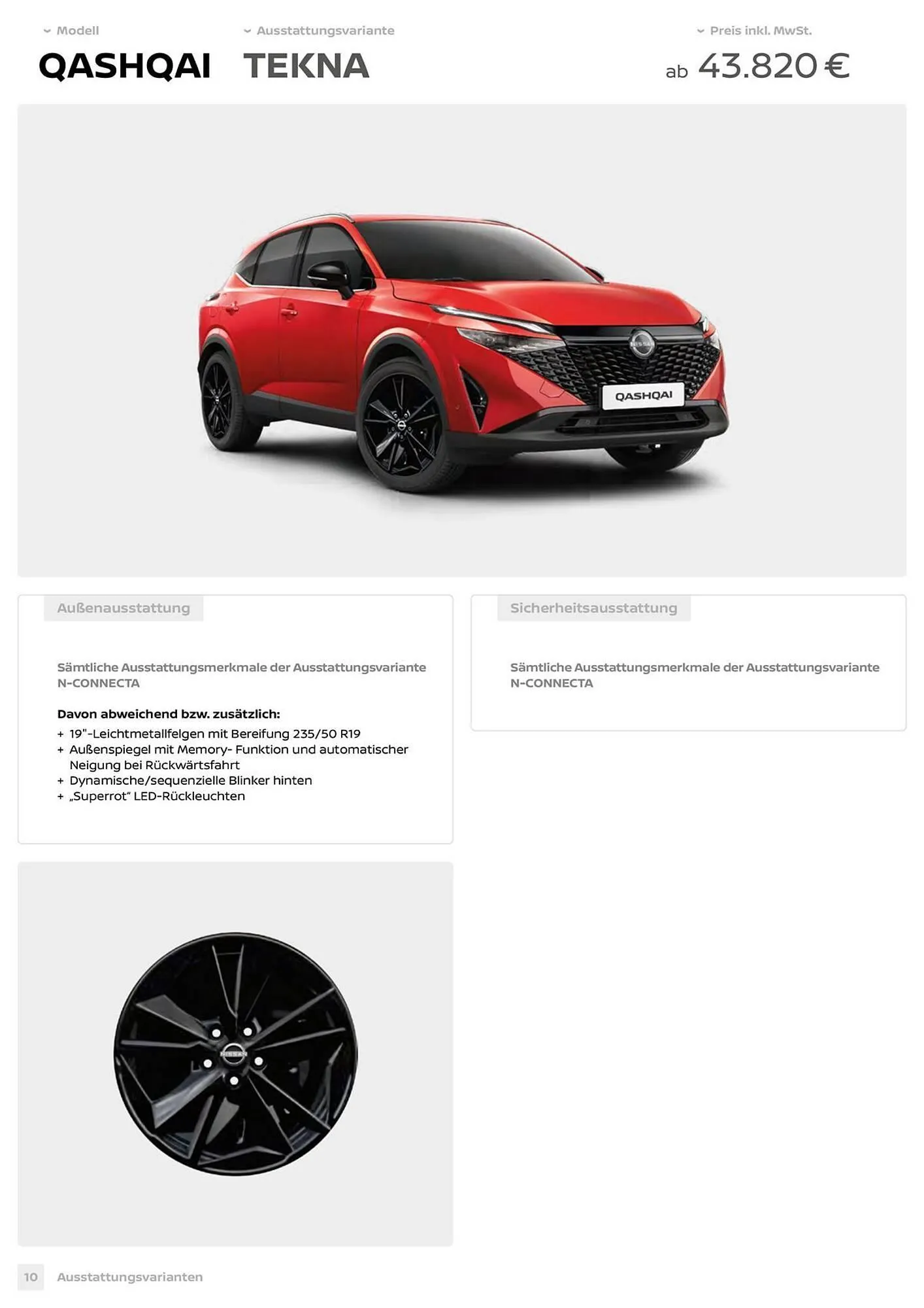 Nissan Prospekt von 3. April bis 30. März 2027 - Prospekt seite 10