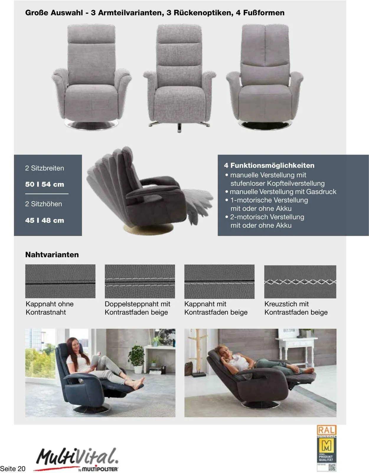 Multipolster Aktueller Prospekt von 2. Juni bis 16. Juni 2025 - Prospekt seite 20