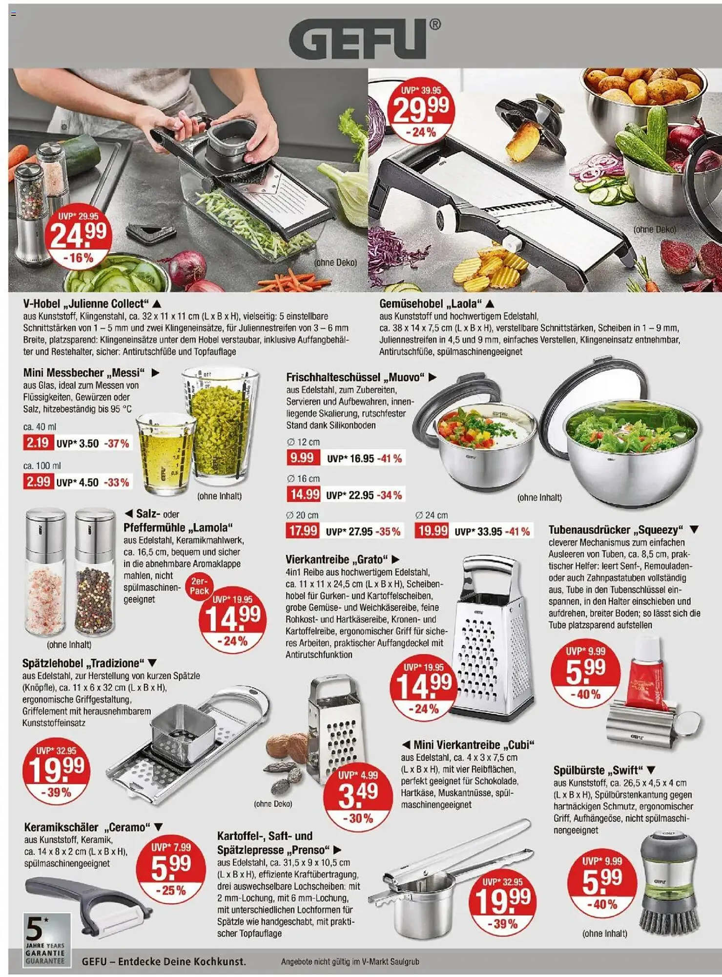 V Markt Prospekt von 3. April bis 9. April 2025 - Prospekt seite 22