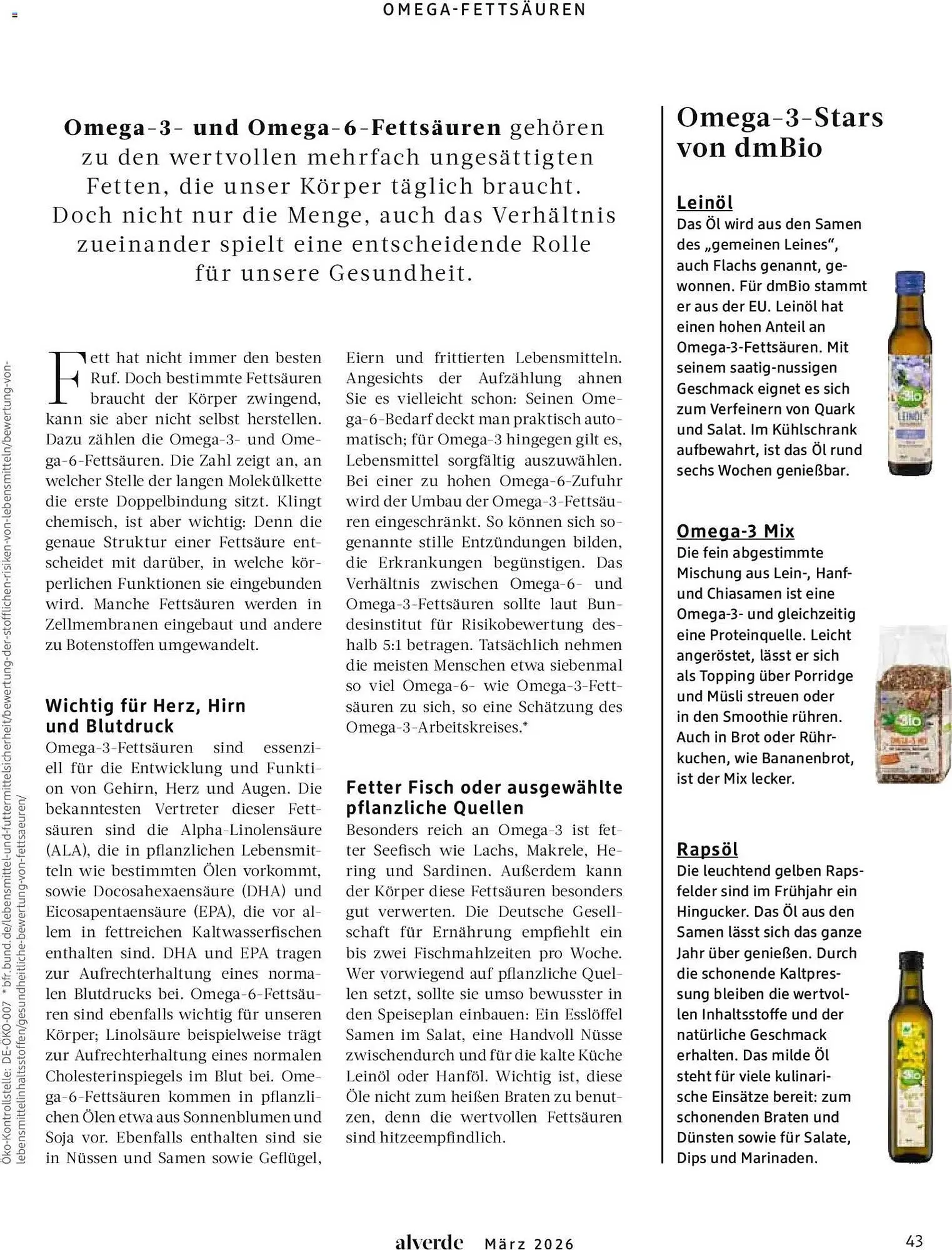 Dm drogerie Magazin von 1. März bis 31. März 2026 - Prospekt seite 43