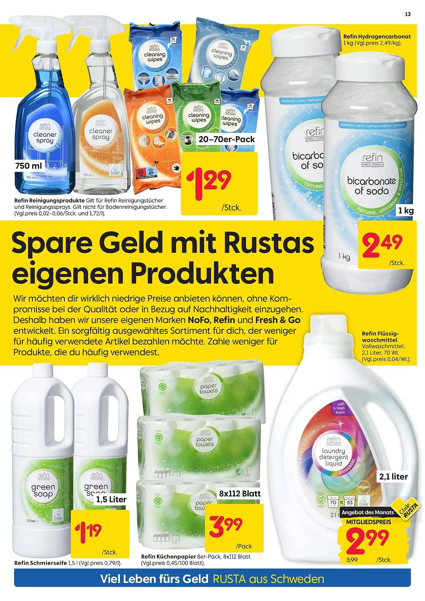 Rusta Prospekt von 9. August bis 15. August 2025 - Prospekt seite 13