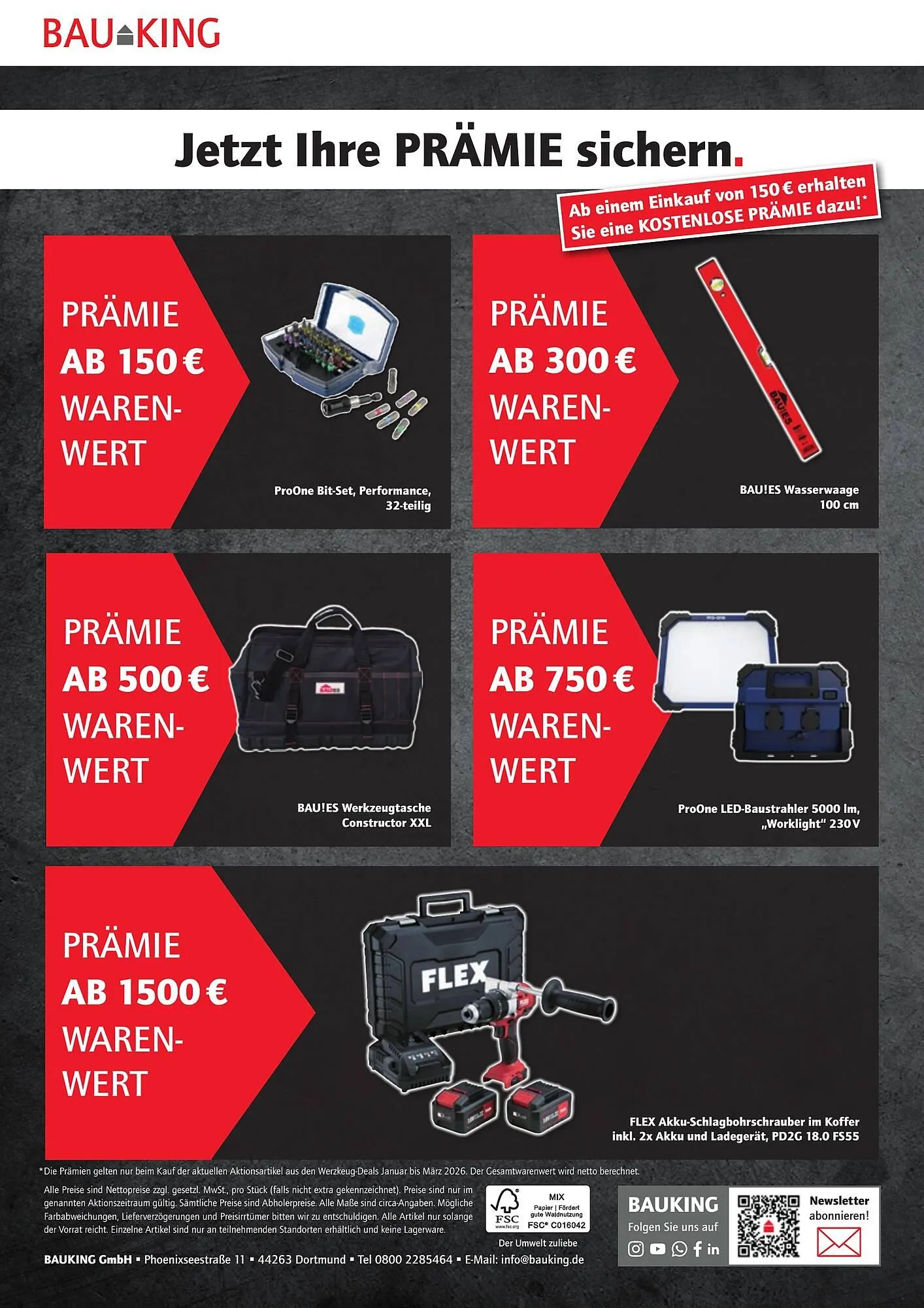 Bauking Katalog von 1. Januar bis 31. März 2026 - Prospekt seite 3
