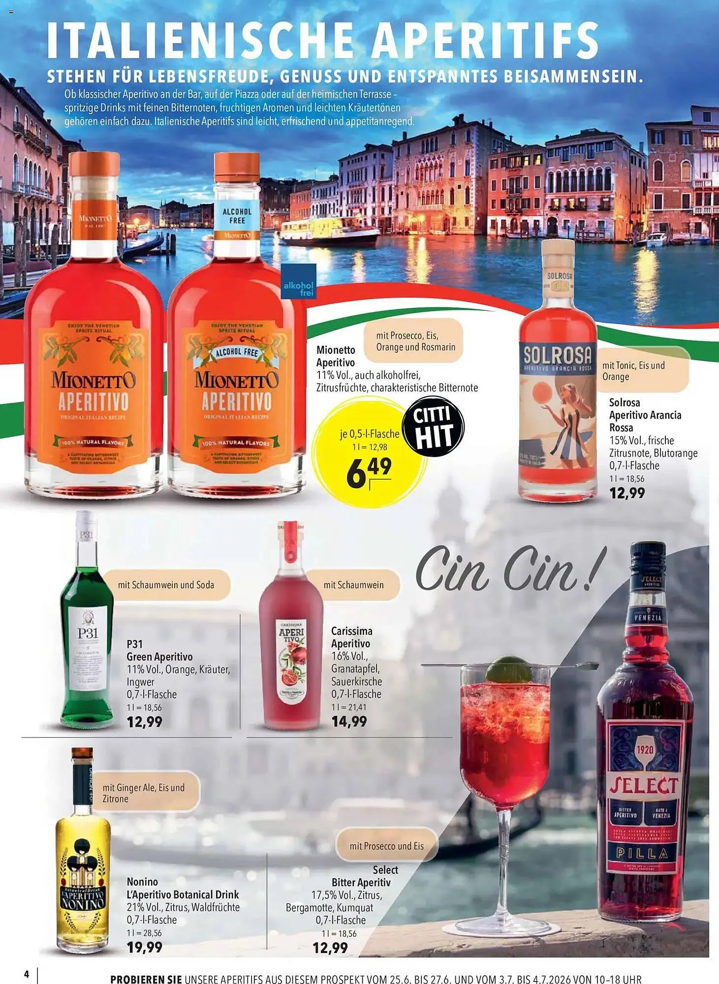 CITTI Markt Prospekt von 24. Juni bis 7. Juli 2026 - Prospekt seite 4