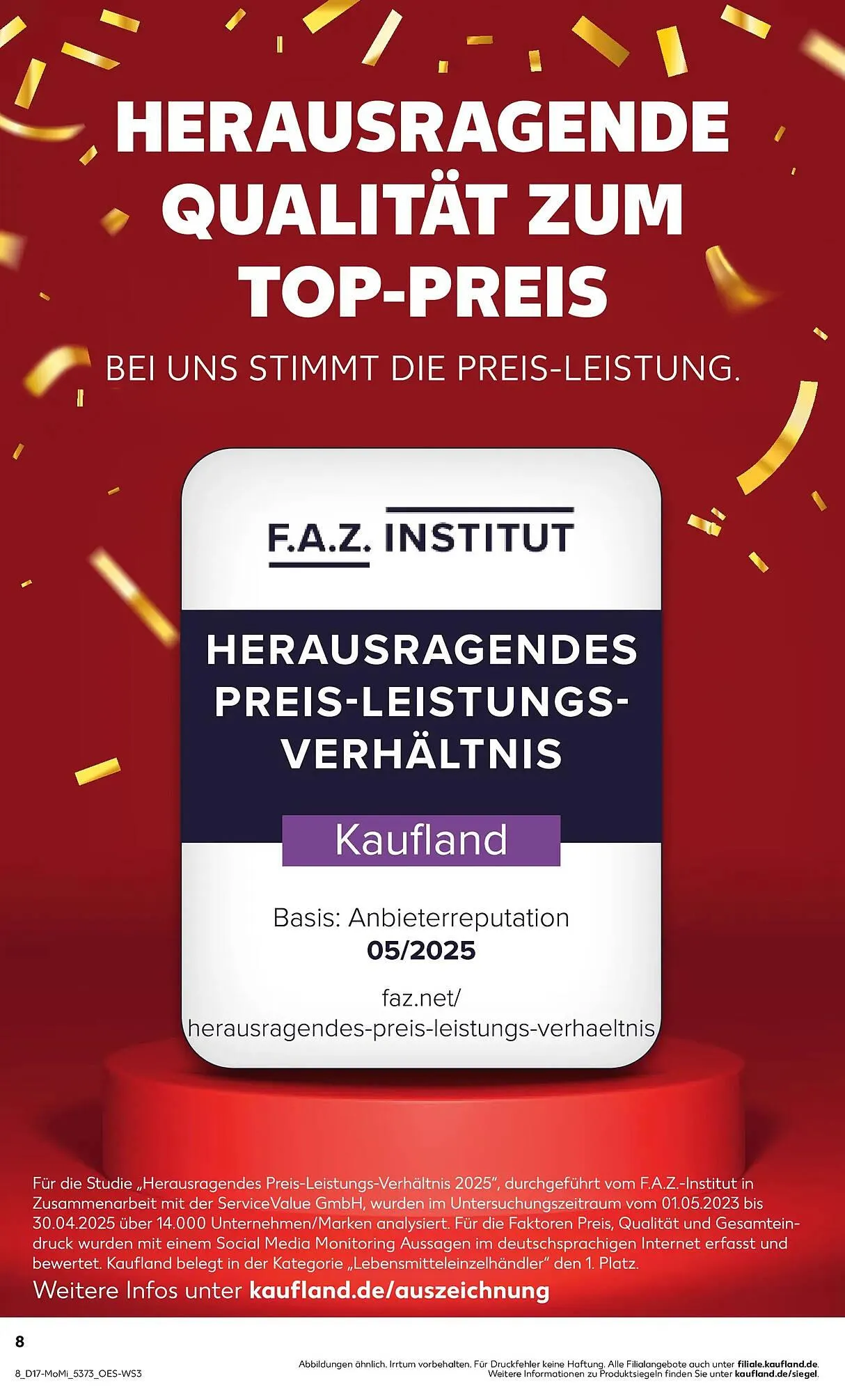 Kaufland Prospekt von 19. April bis 22. April 2026 - Prospekt seite 8