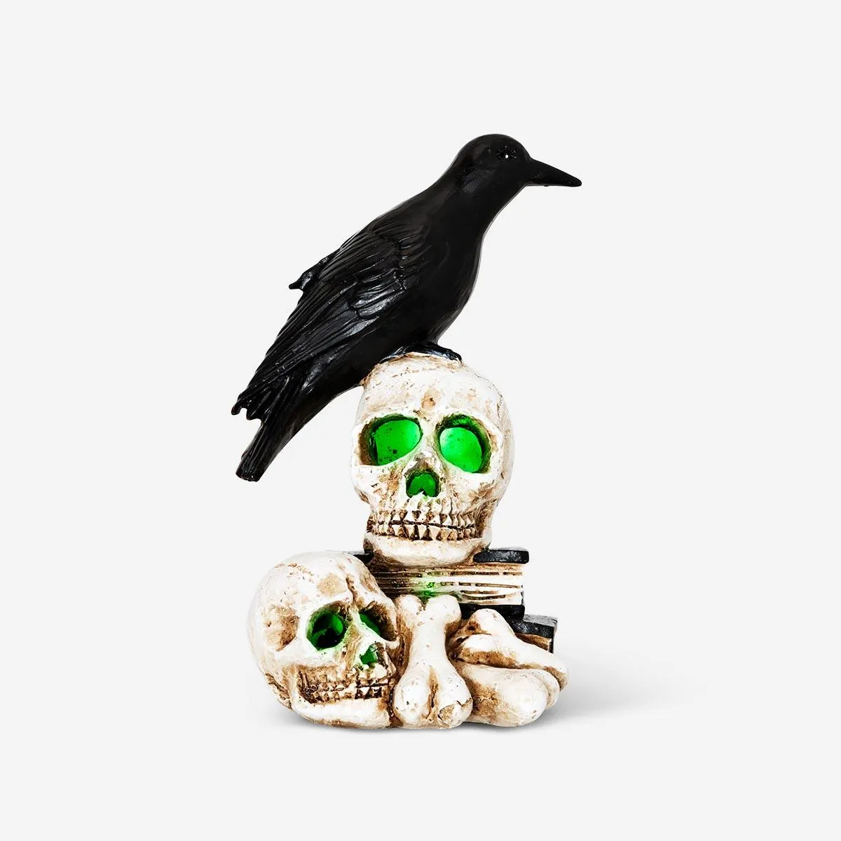 Colour changing skull lamp