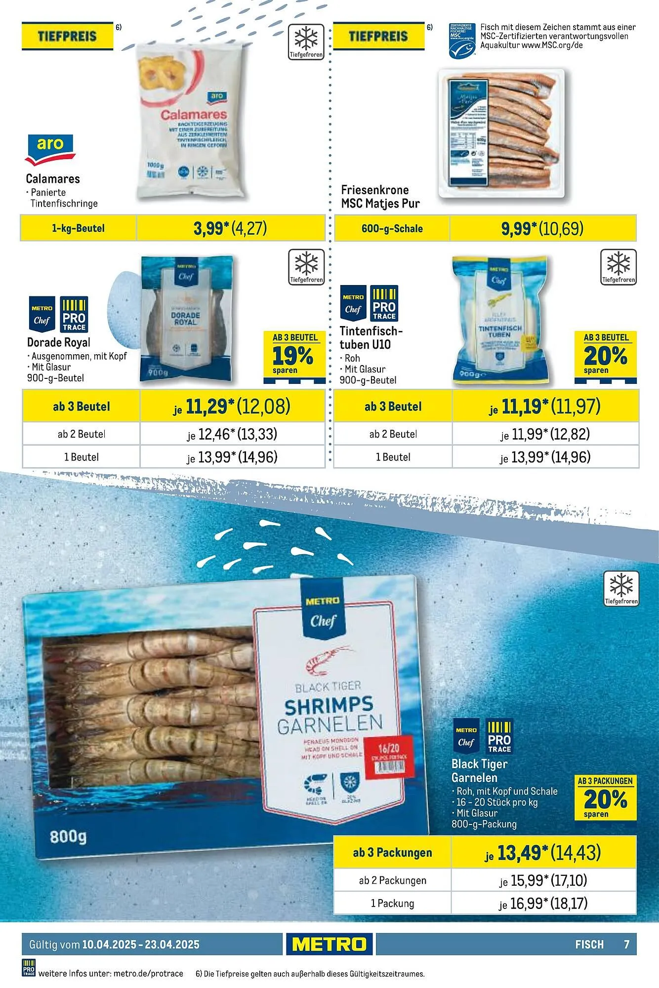 METRO Prospekt von 10. April bis 23. April 2025 - Prospekt seite 7