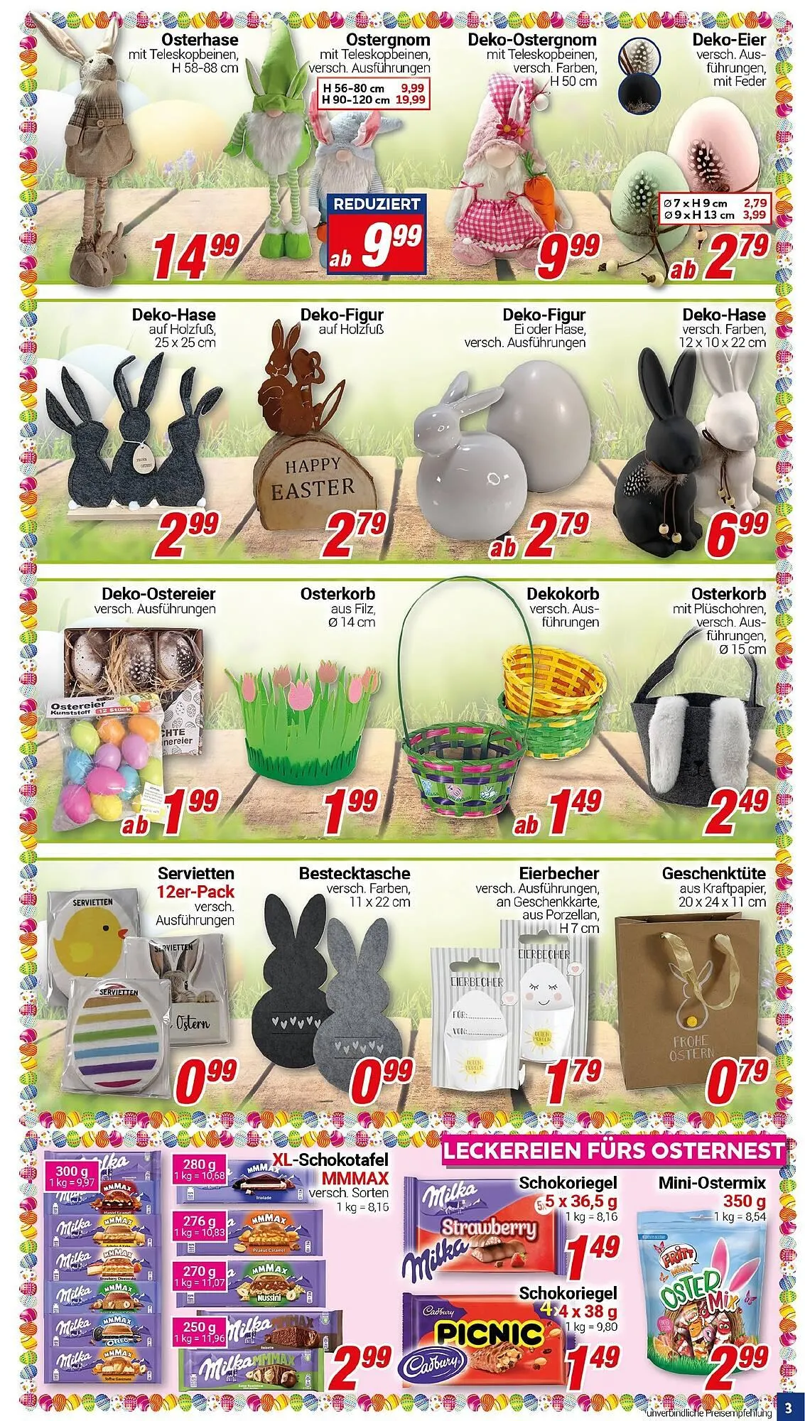 CENTERSHOP Prospekt von 14. April bis 19. April 2025 - Prospekt seite 3