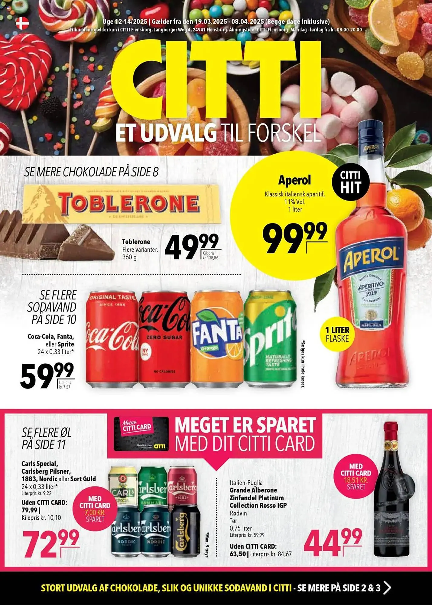 CITTI Markt Prospekt von 19. März bis 8. April 2025 - Prospekt seite 1