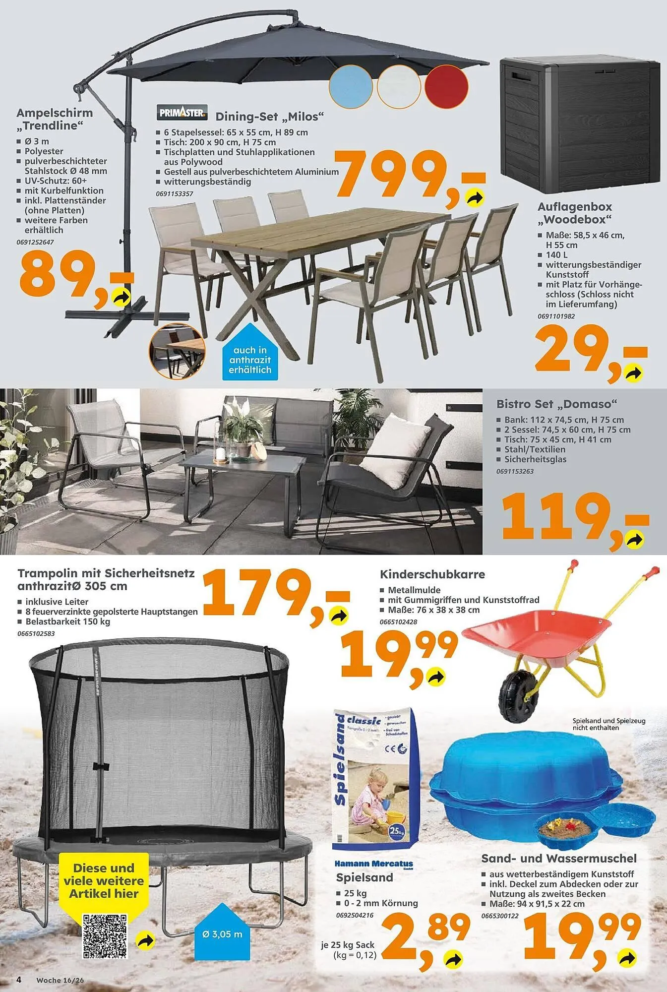 Globus Baumarkt Prospekt von 12. April bis 18. April 2026 - Prospekt seite 4