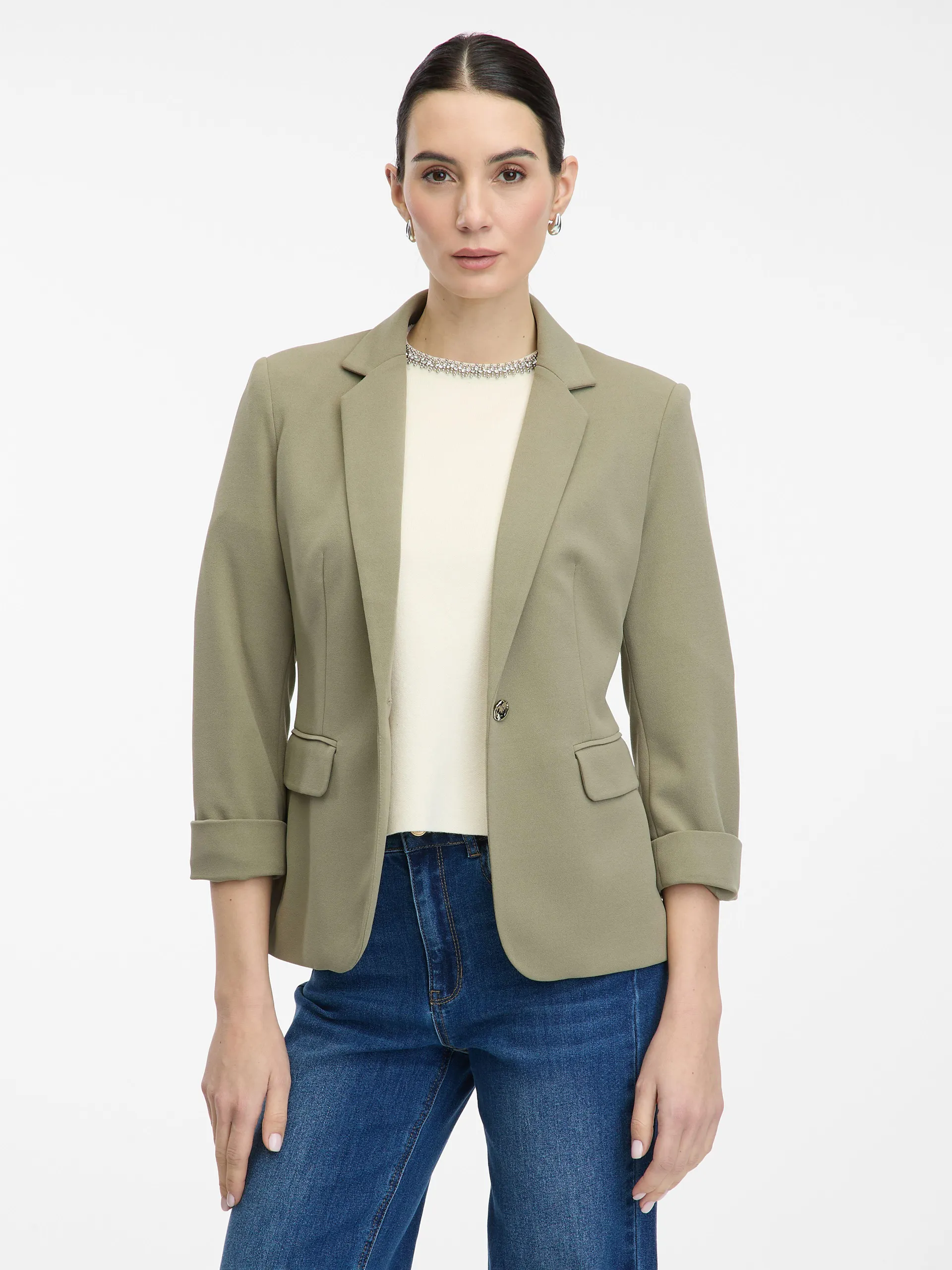 Khaki Damenblazer ORSAY