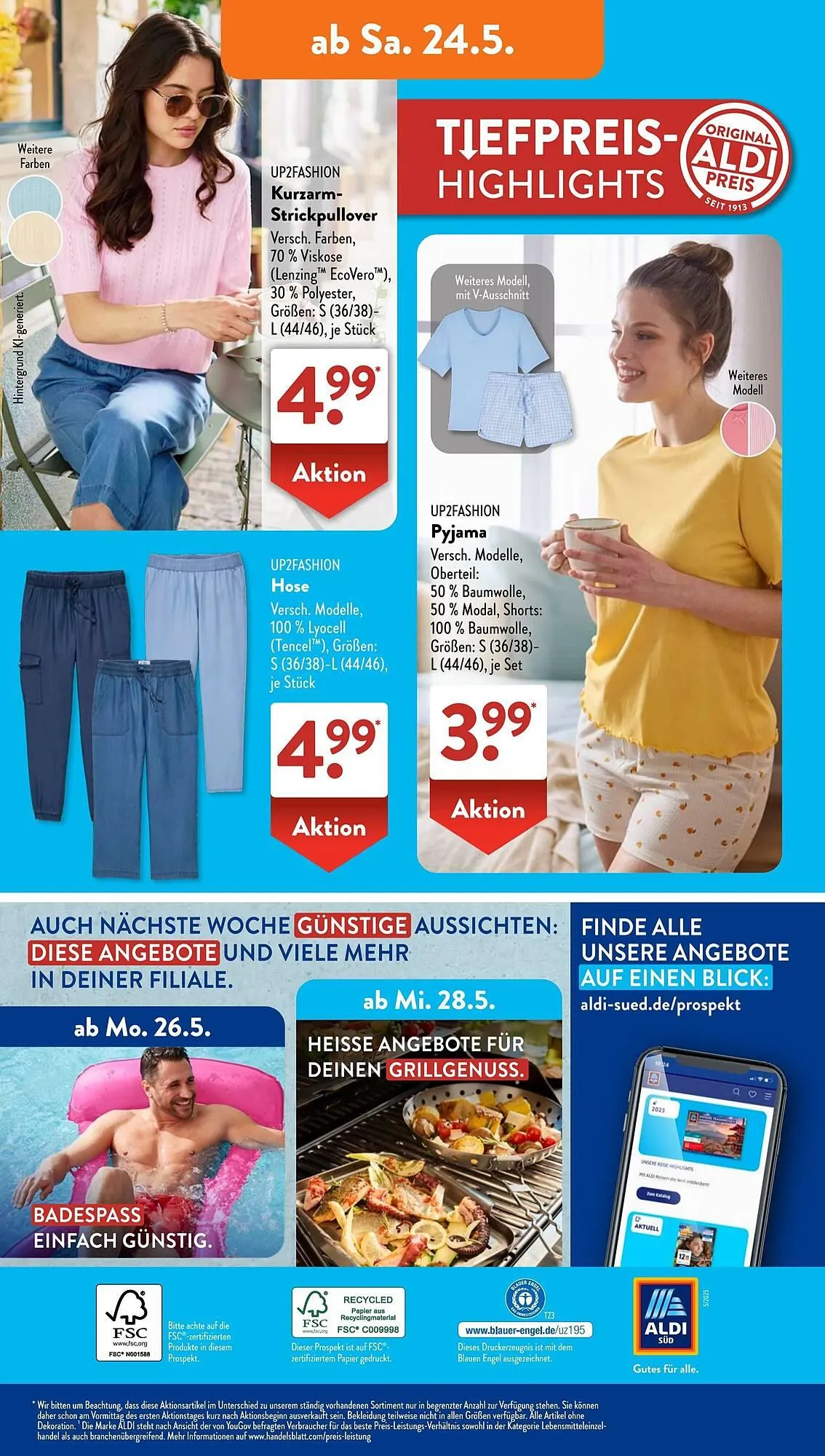 Aldi Süd Prospekt von 19. Mai bis 25. Mai 2025 - Prospekt seite 20