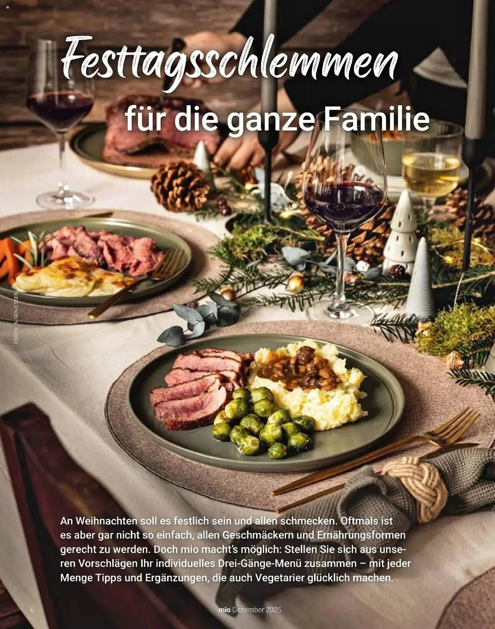 Globus Mio Magazin von 1. Dezember bis 31. Dezember 2025 - Prospekt seite 6