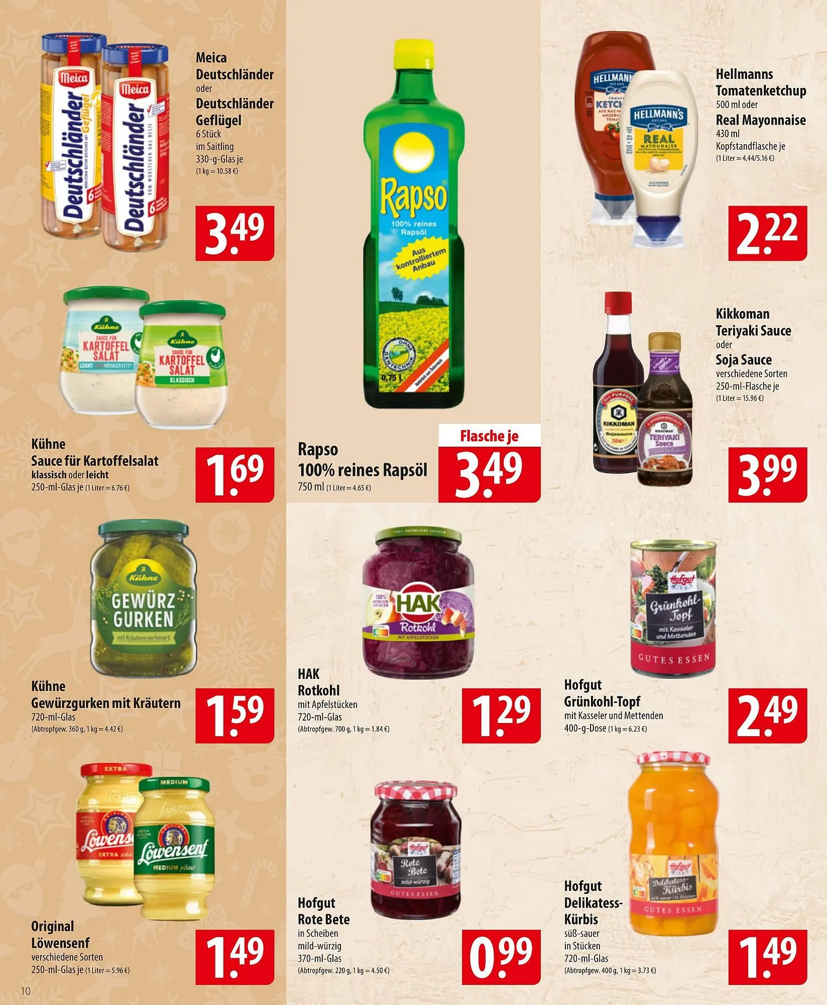 Famila Nord Ost Prospekt von 8. Dezember bis 13. Dezember 2025 - Prospekt seite 10