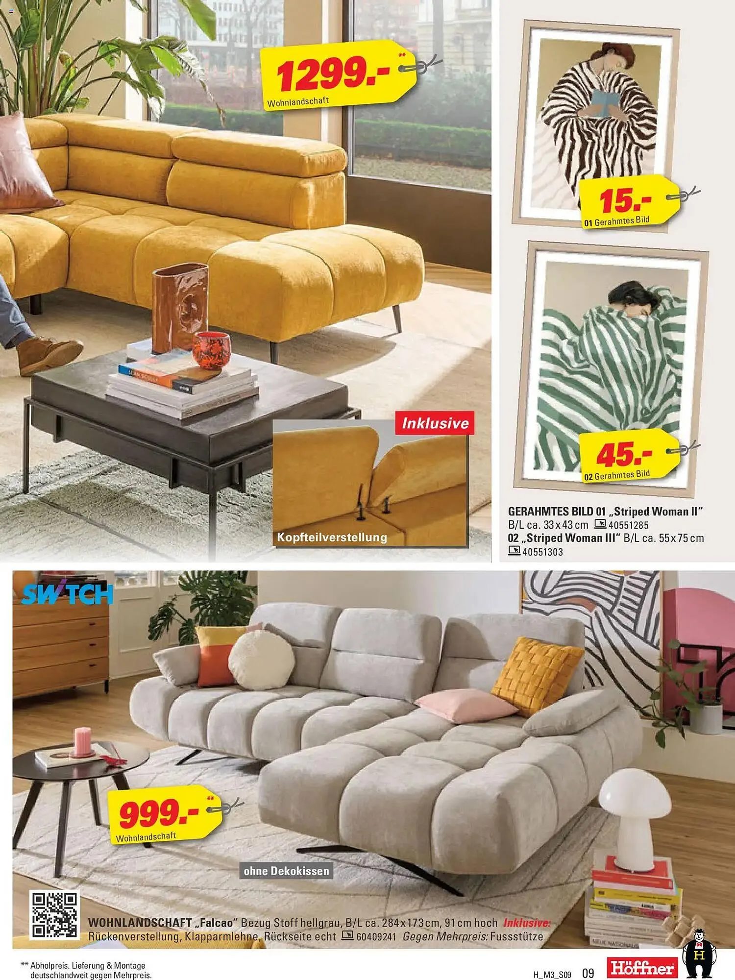 Höffner Prospekt von 11. März bis 24. März 2026 - Prospekt seite 9