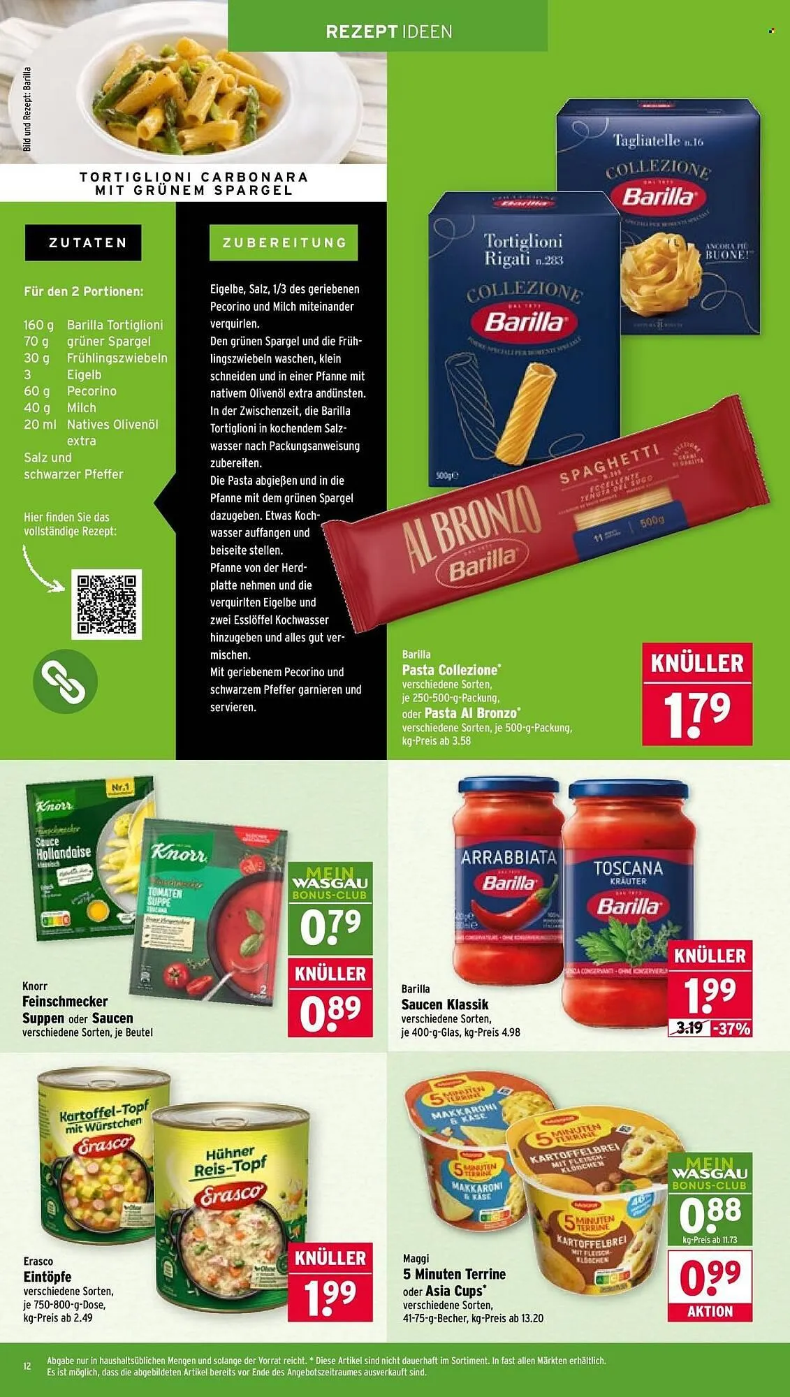 Wasgau Prospekt von 7. April bis 11. April 2026 - Prospekt seite 12