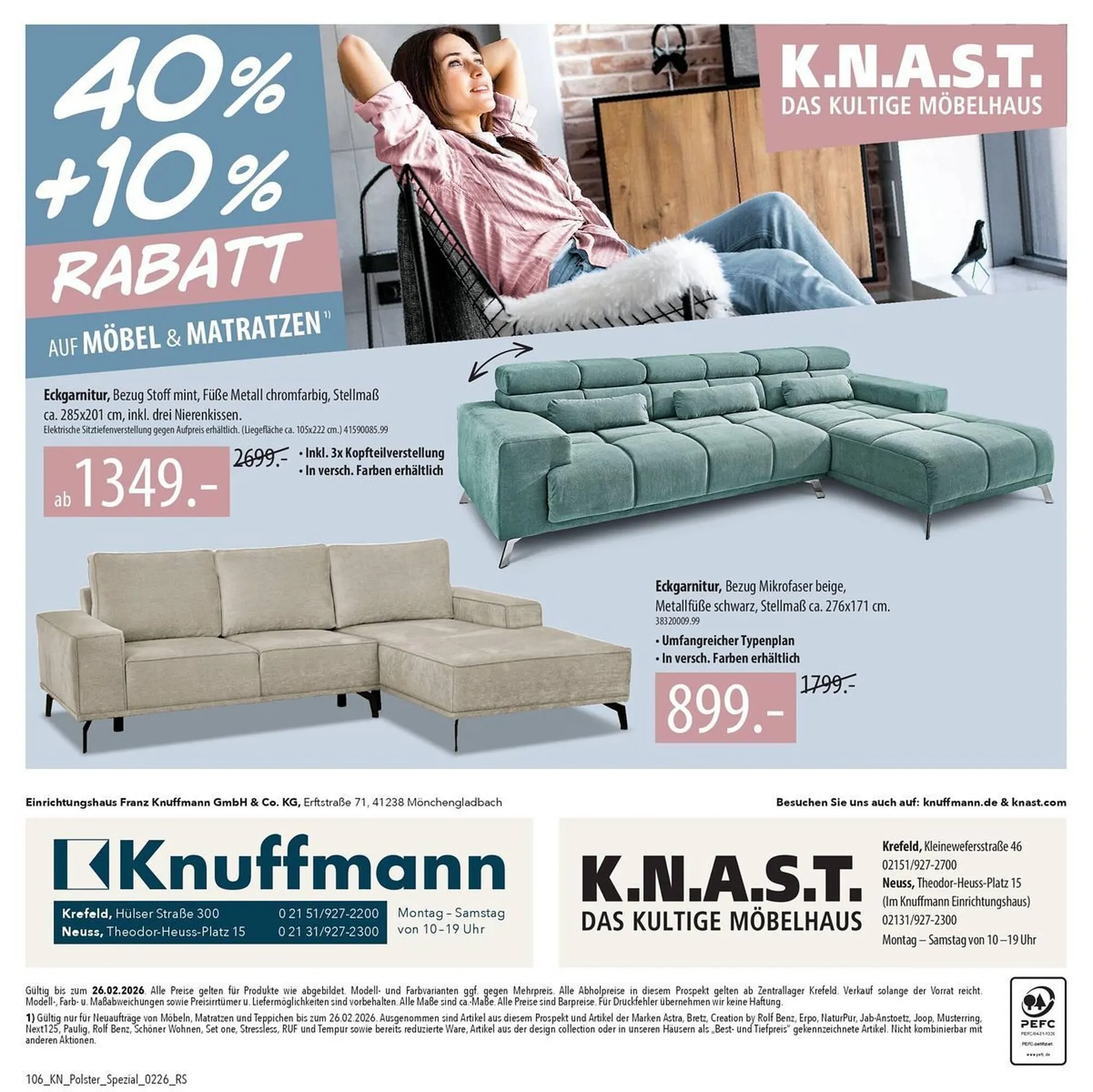 Franz Knuffmann Prospekt von 29. Januar bis 26. Februar 2026 - Prospekt seite 12