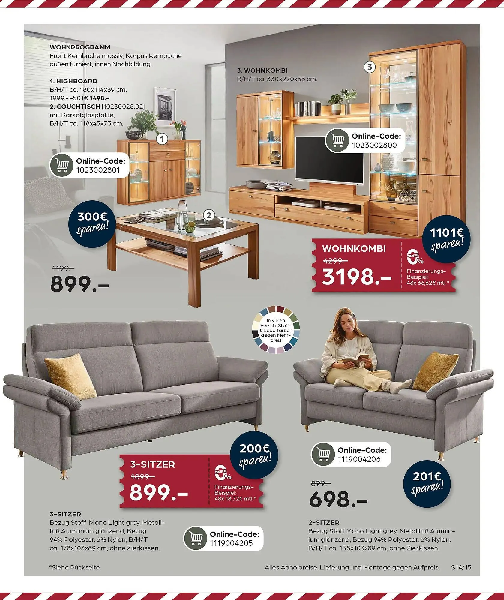 Möbel Buss Prospekt von 5. Februar bis 23. Februar 2026 - Prospekt seite 15