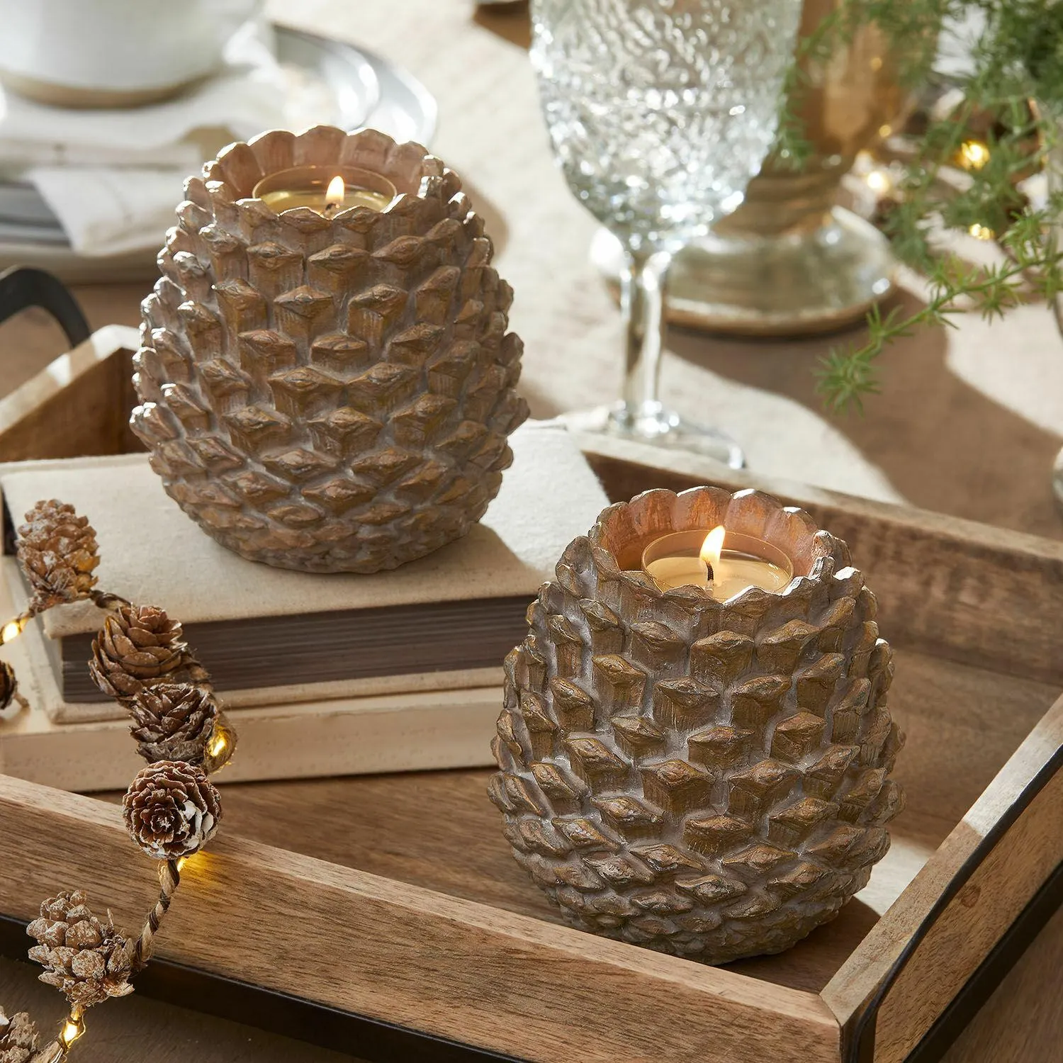 Windlicht 2er Set Butz