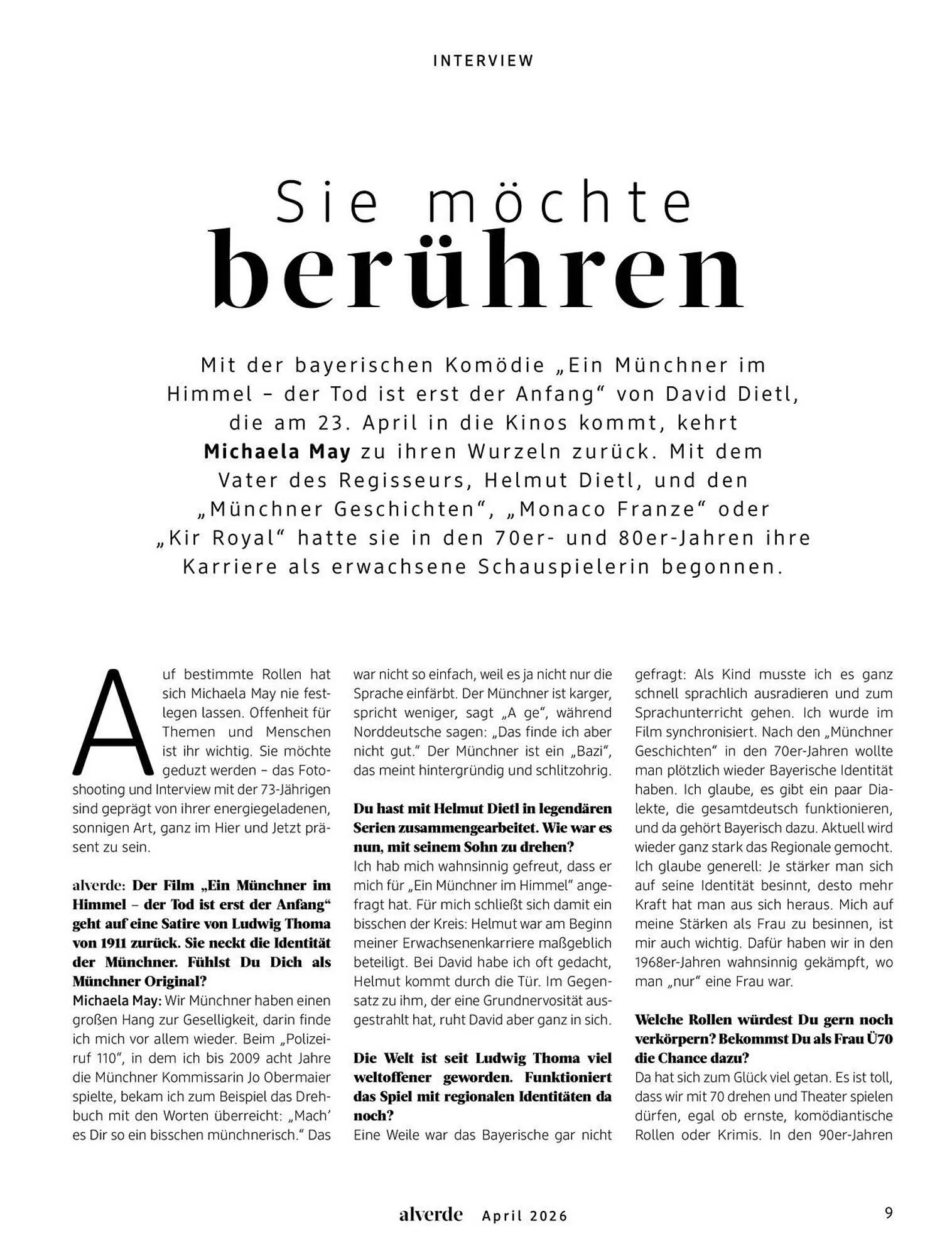 Dm drogerie Magazin von 1. April bis 30. April 2026 - Prospekt seite 9