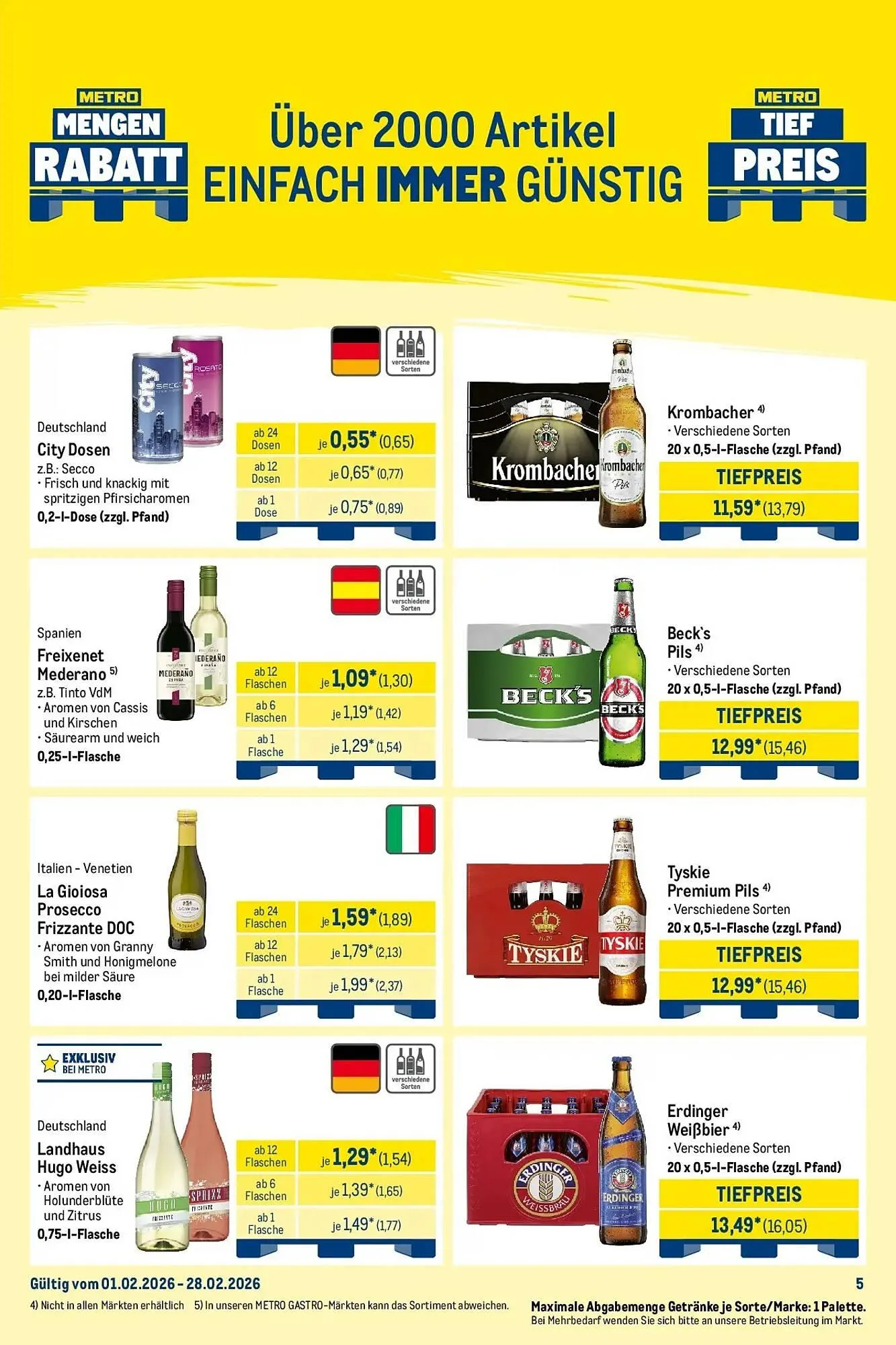 METRO Prospekt von 15. Februar bis 21. Februar 2026 - Prospekt seite 13