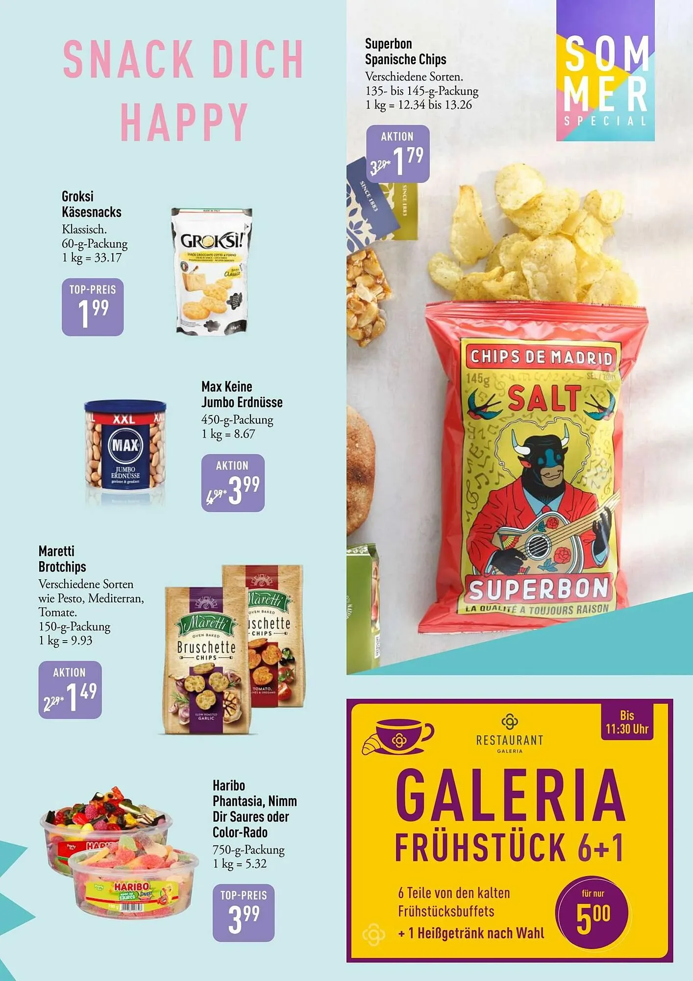 Galeria Markthalle Prospekt von 11. Juni bis 3. August 2025 - Prospekt seite 11