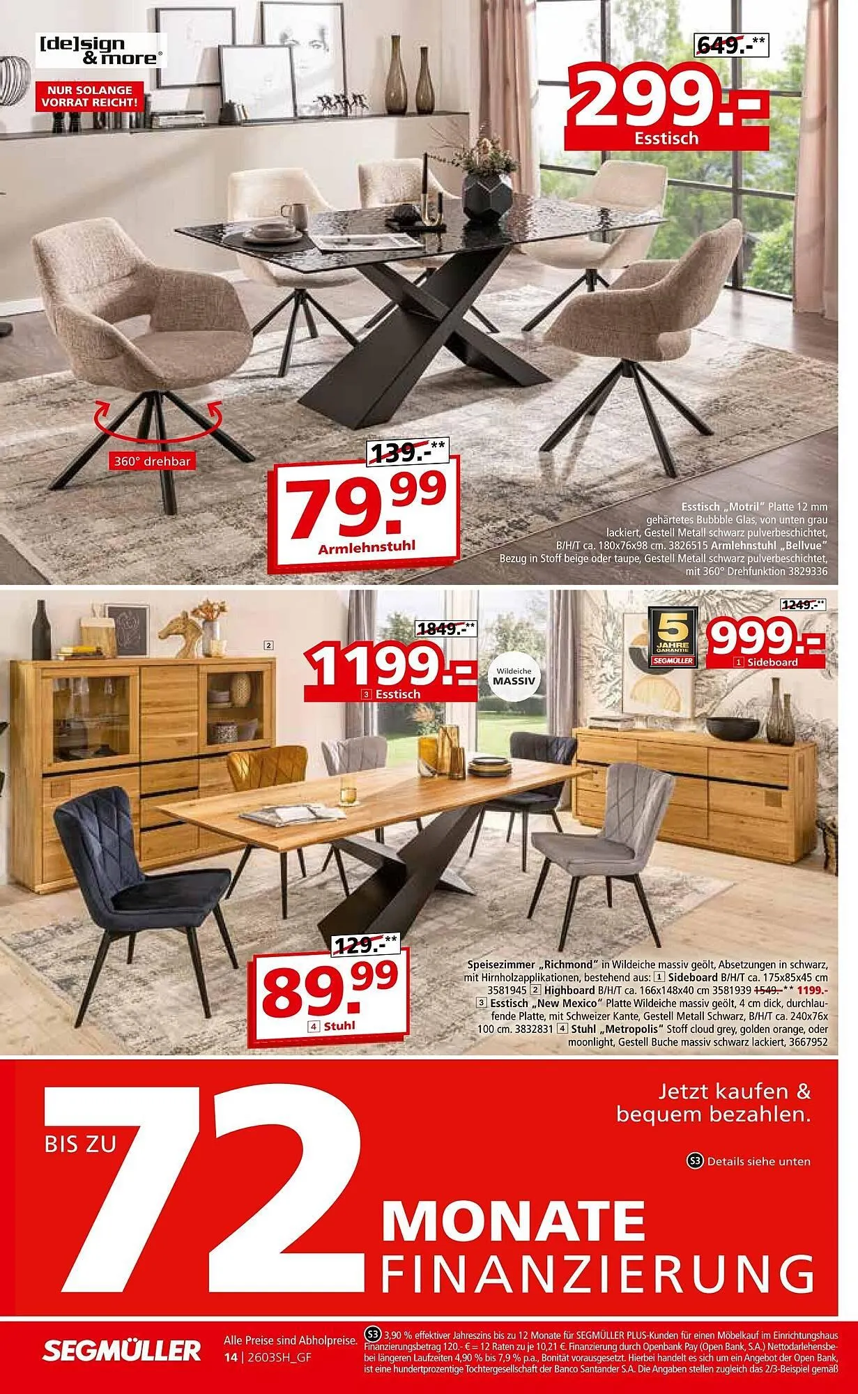 Segmüller Prospekt von 14. März bis 28. März 2026 - Prospekt seite 18