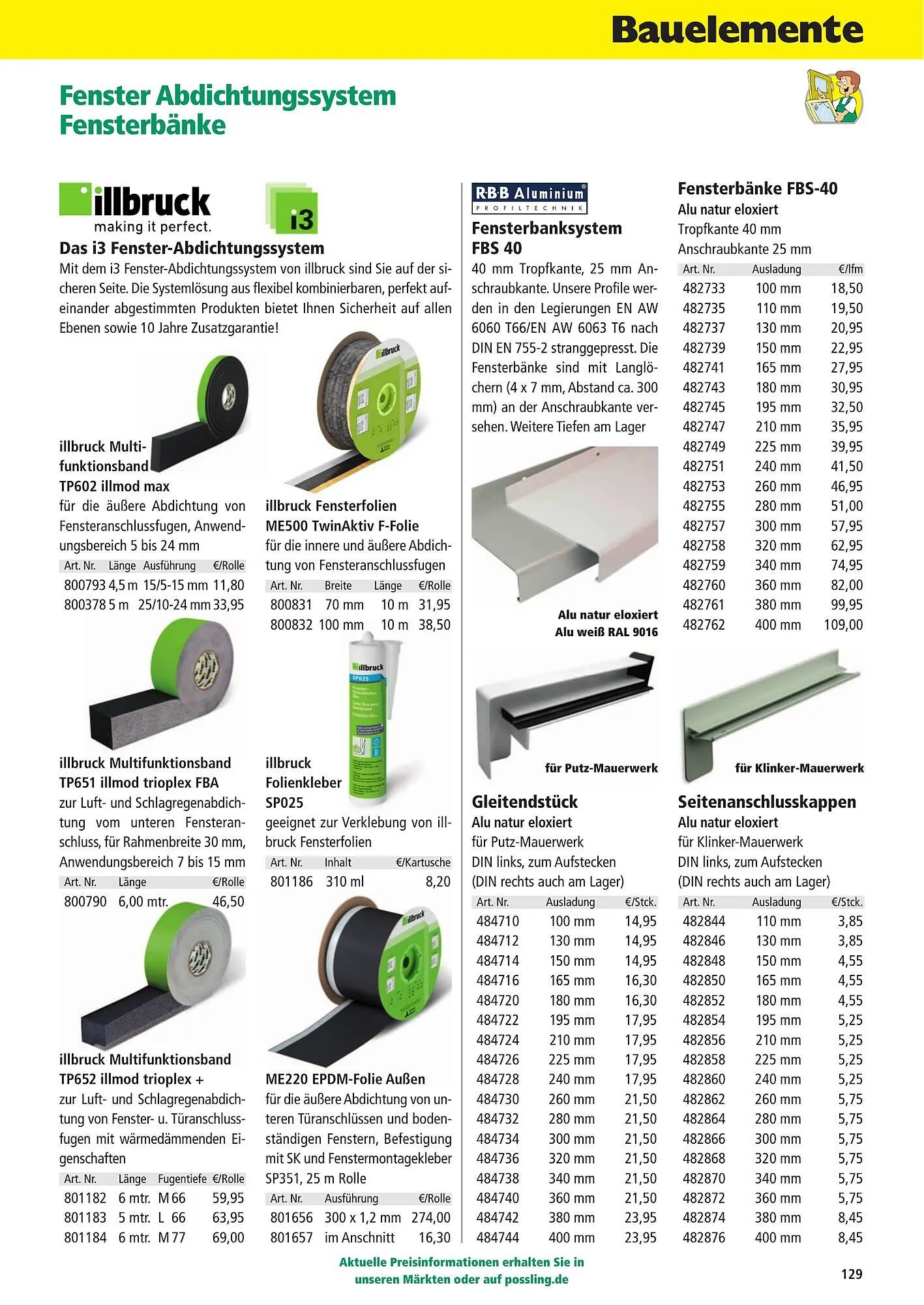 Holz Possling Prospekt von 2. Mai bis 31. Juli 2025 - Prospekt seite 129