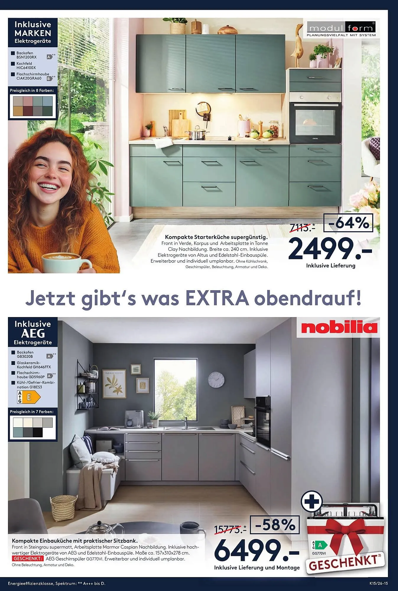 Möbel Rieger Prospekt von 9. April bis 21. April 2026 - Prospekt seite 16