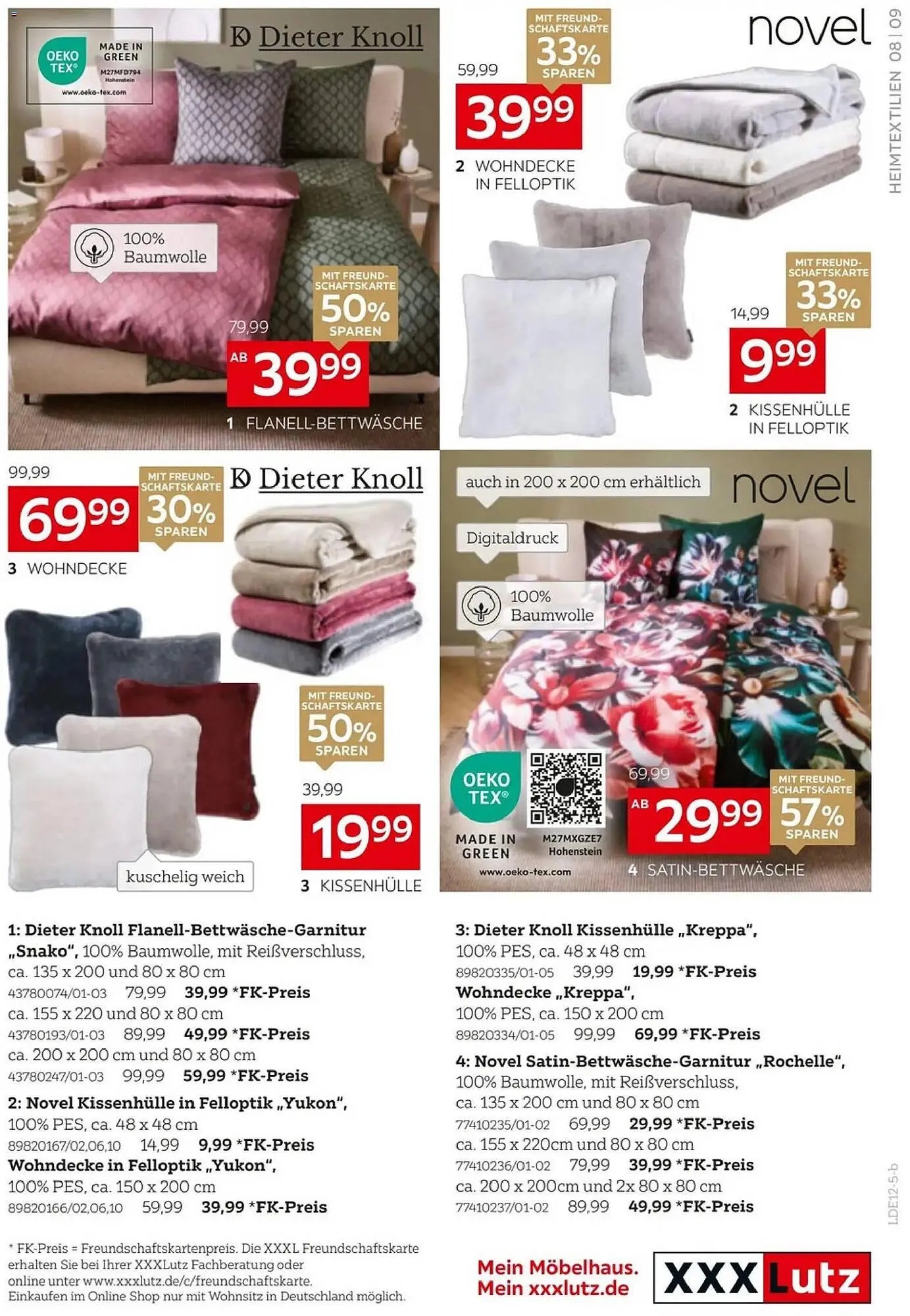 XXXLutz Prospekt von 30. November bis 14. Dezember 2025 - Prospekt seite 9