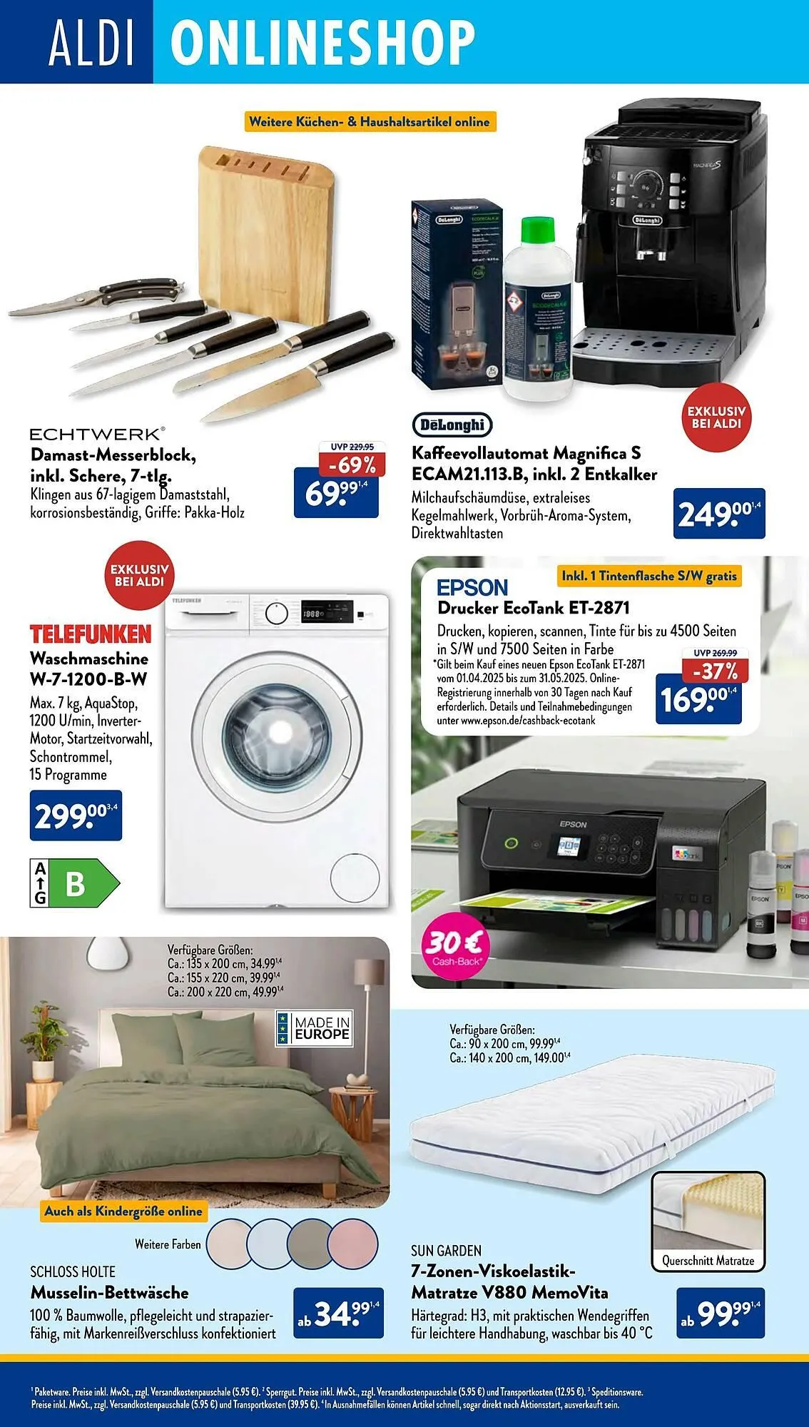 Aldi Süd Prospekt von 7. April bis 13. April 2025 - Prospekt seite 40