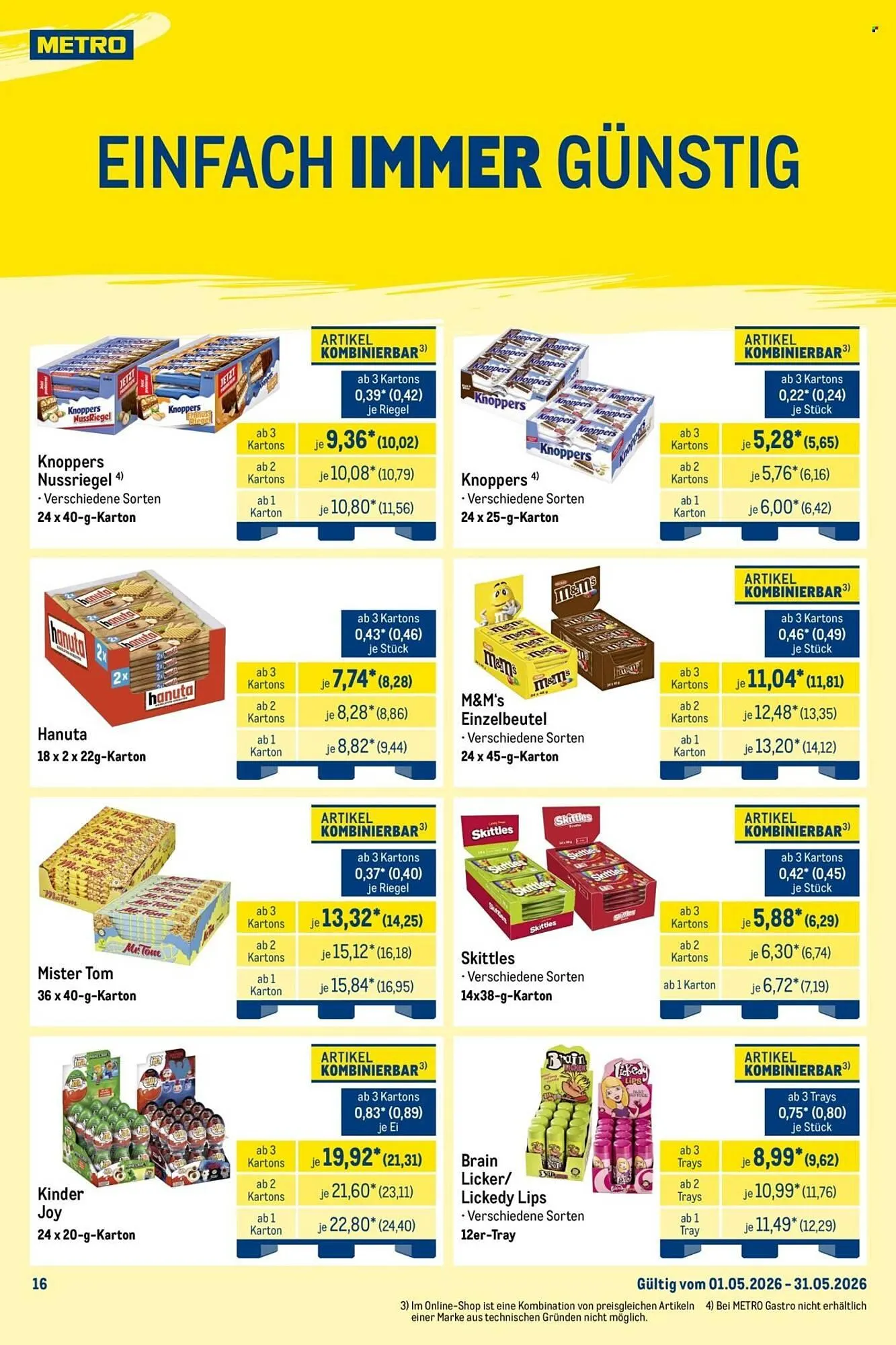 METRO Prospekt von 1. Mai bis 31. Mai 2026 - Prospekt seite 16