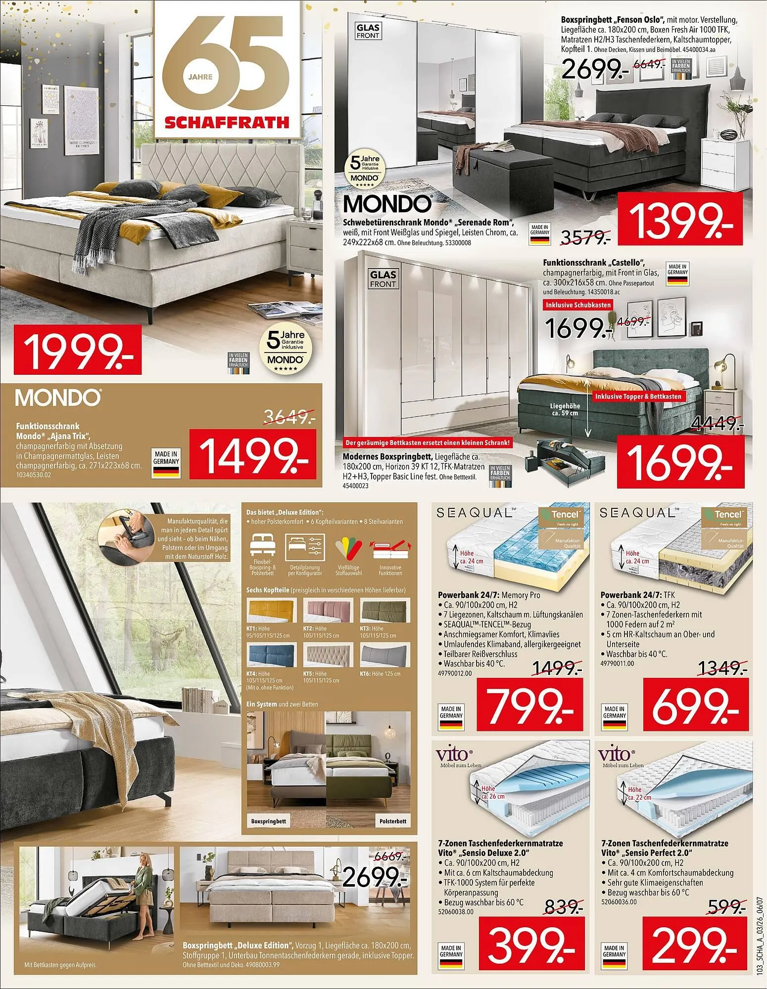 Schaffrath Prospekt von 27. Februar bis 28. März 2026 - Prospekt seite 7