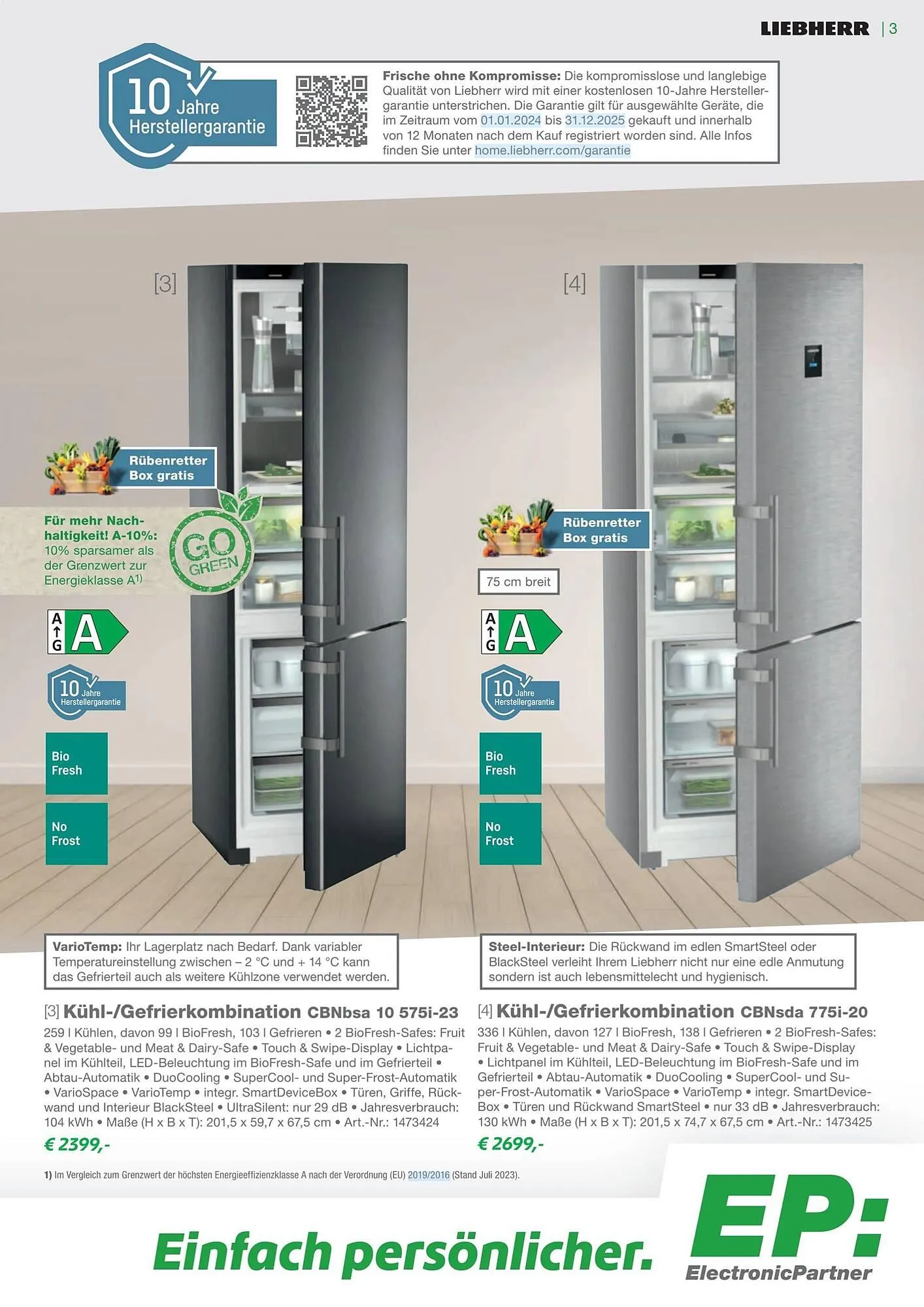 EP Prospekt von 12. Mai bis 1. Juni 2025 - Prospekt seite 3