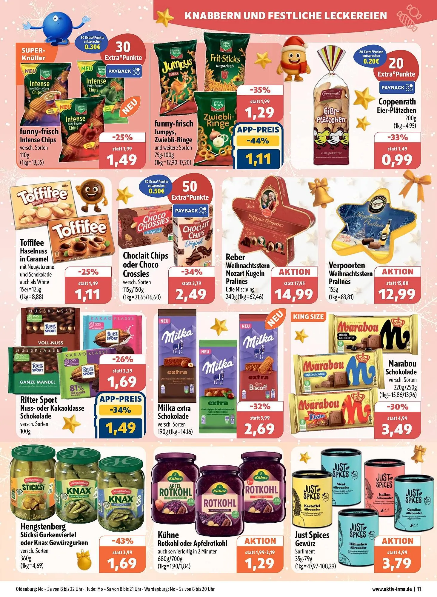 Aktiv Irma Prospekt von 15. Dezember bis 20. Dezember 2025 - Prospekt seite 11