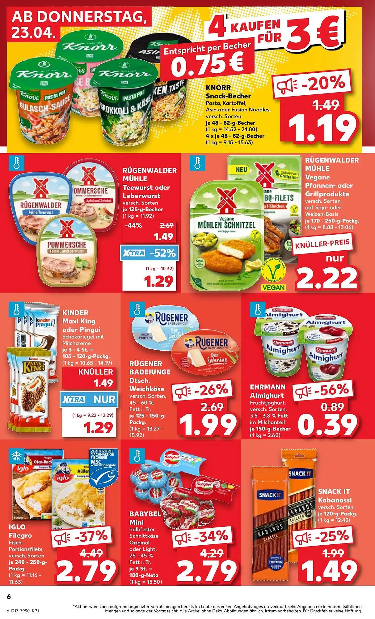 Kaufland Prospekt von 19. April bis 22. April 2026 - Prospekt seite 18