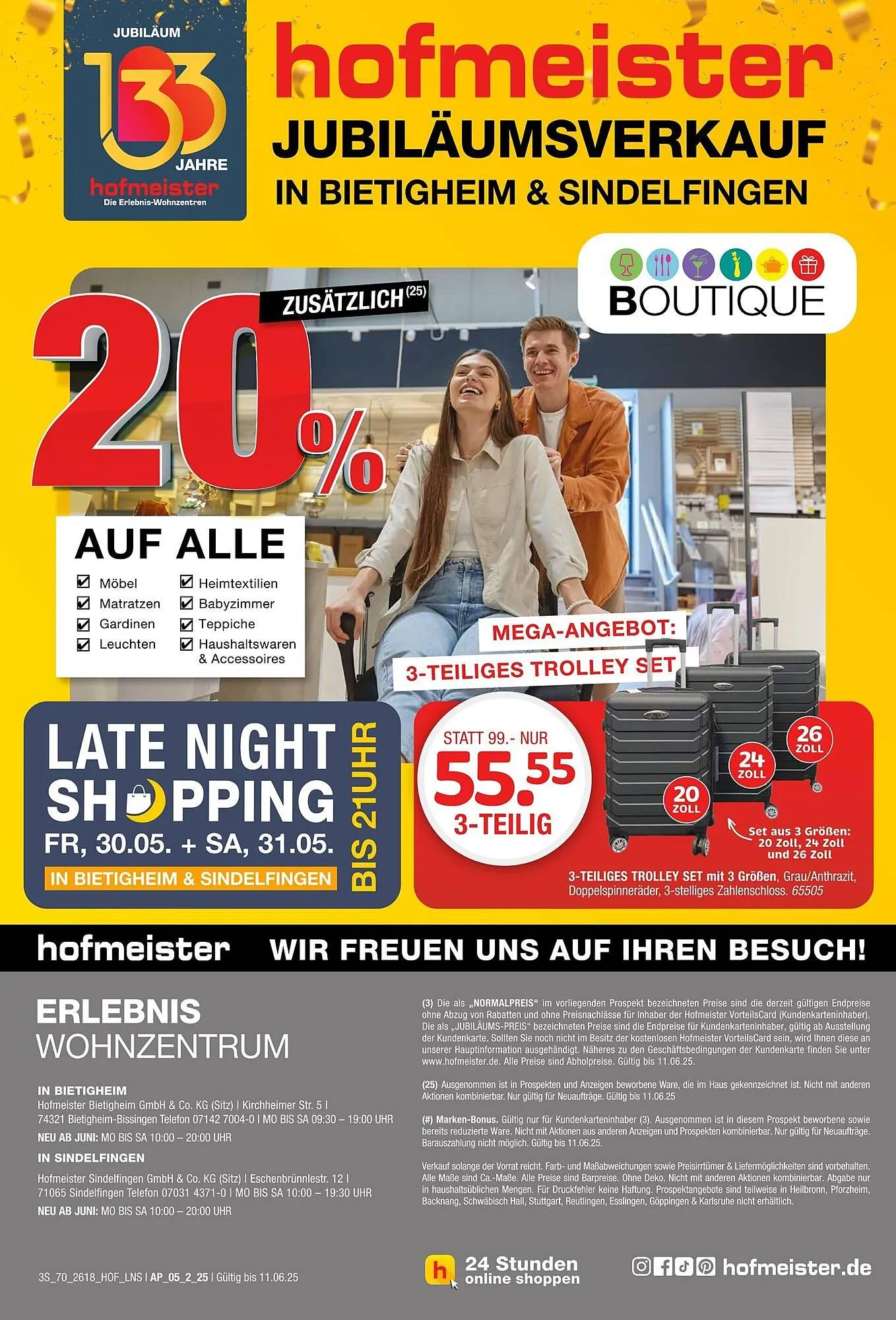 Hofmeister Prospekt von 21. Mai bis 31. Mai 2025 - Prospekt seite 8